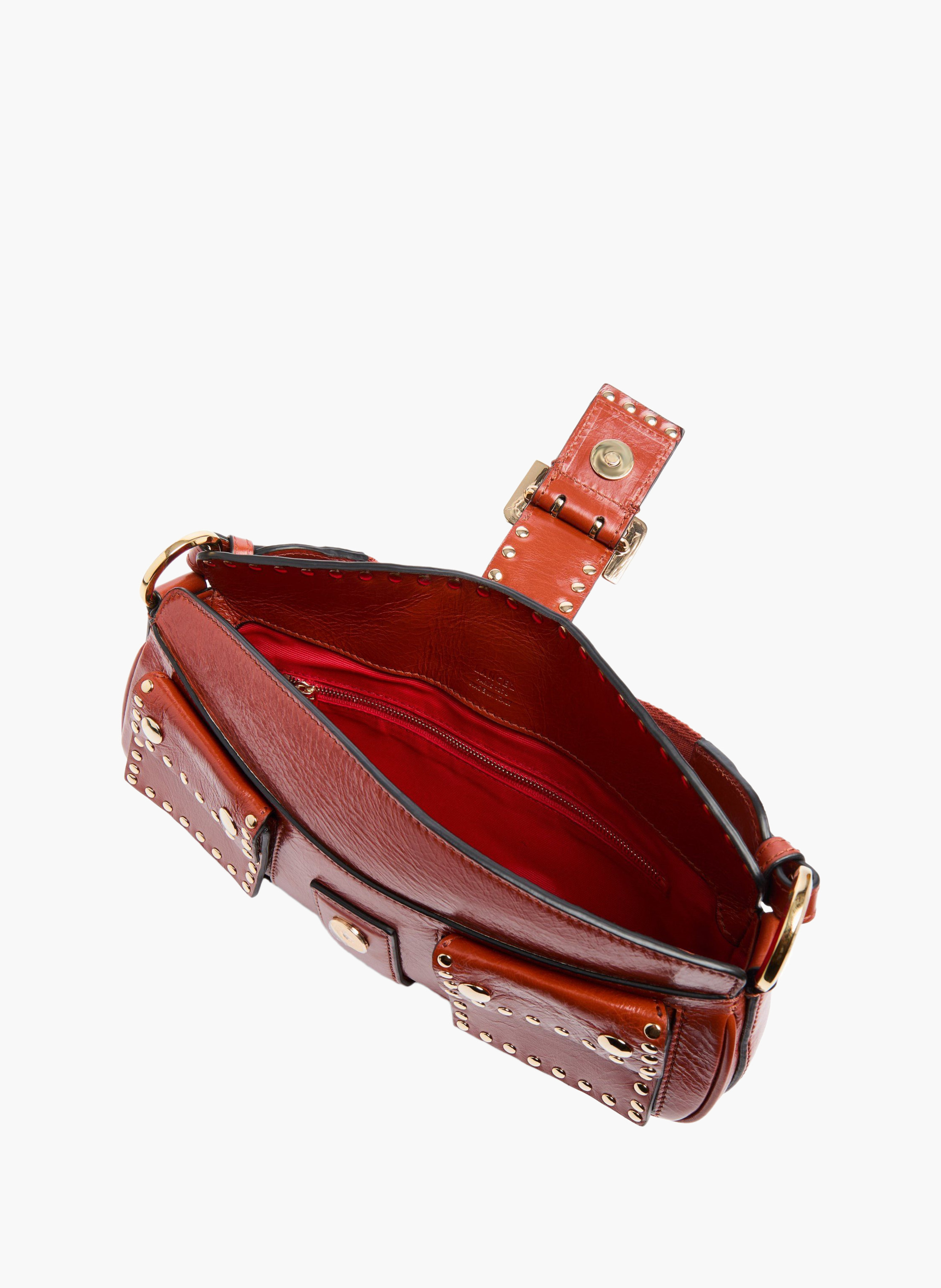 Sac fourreau lancel multipocket s, rouge brique LANCEL Rouge