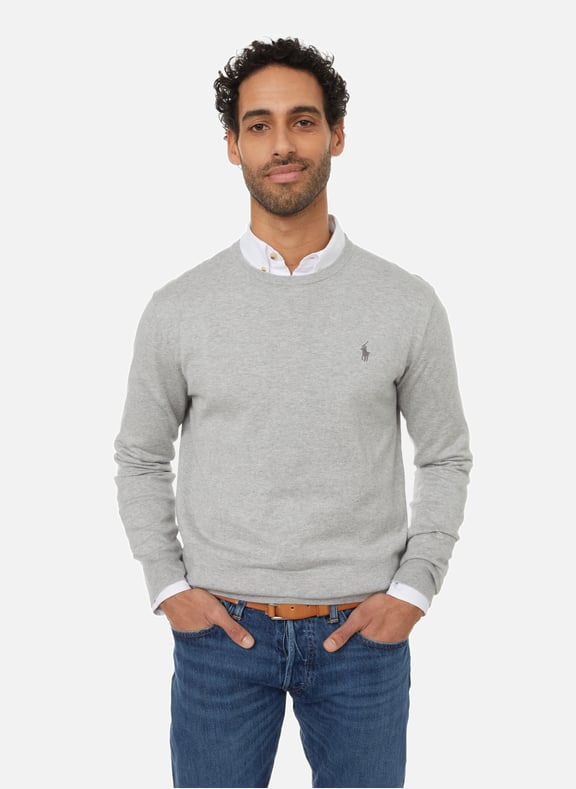 Mens grey 2025 ralph lauren jumper
