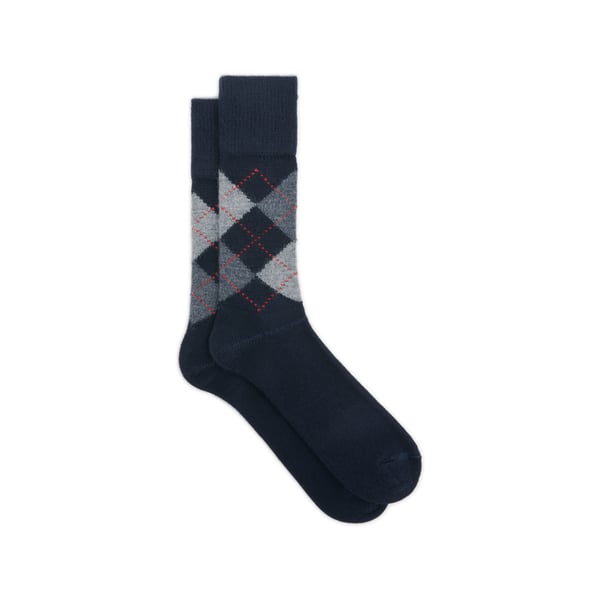 Chaussettes à motif losange
