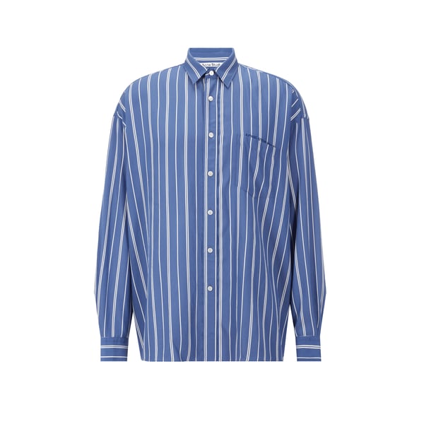 Chemise rayé en viscose