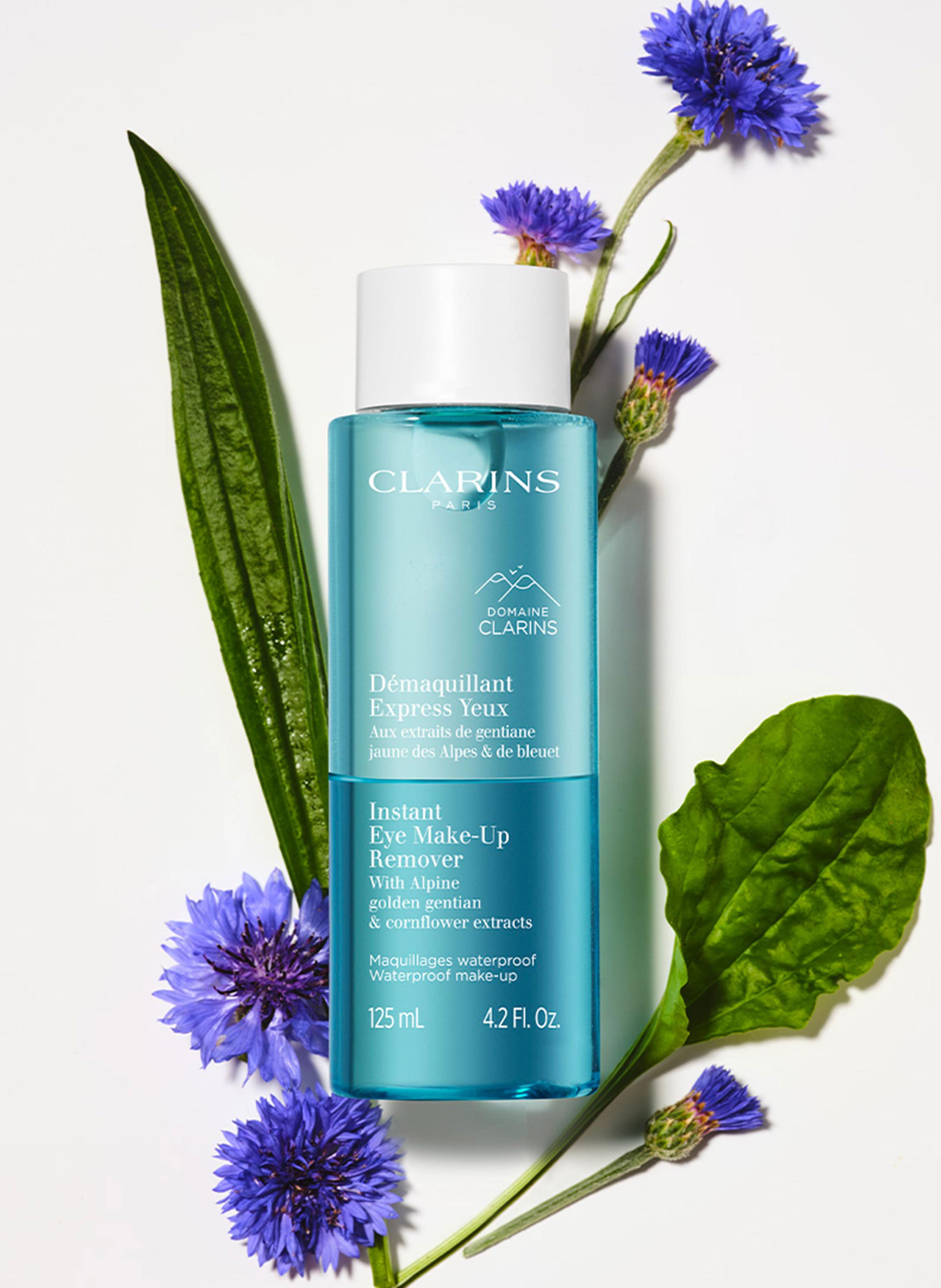 Instant Eye Make-Up Remover with Alpine golden gentian &amp;amp; cornflower extracts CLARINS No color