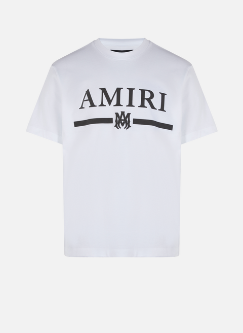 T-shirt logo en coton WhiteAMIRI 