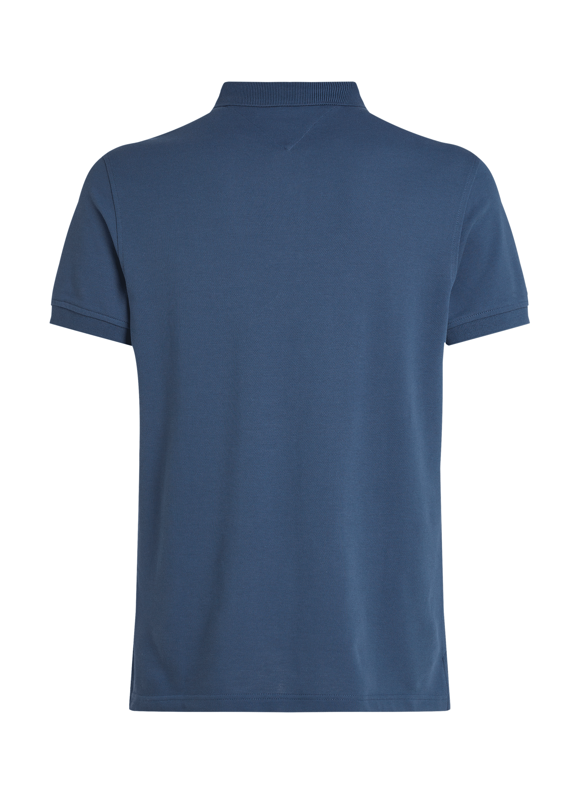 Organic cotton piqué slim-fit polo shirt TOMMY HILFIGER Blue