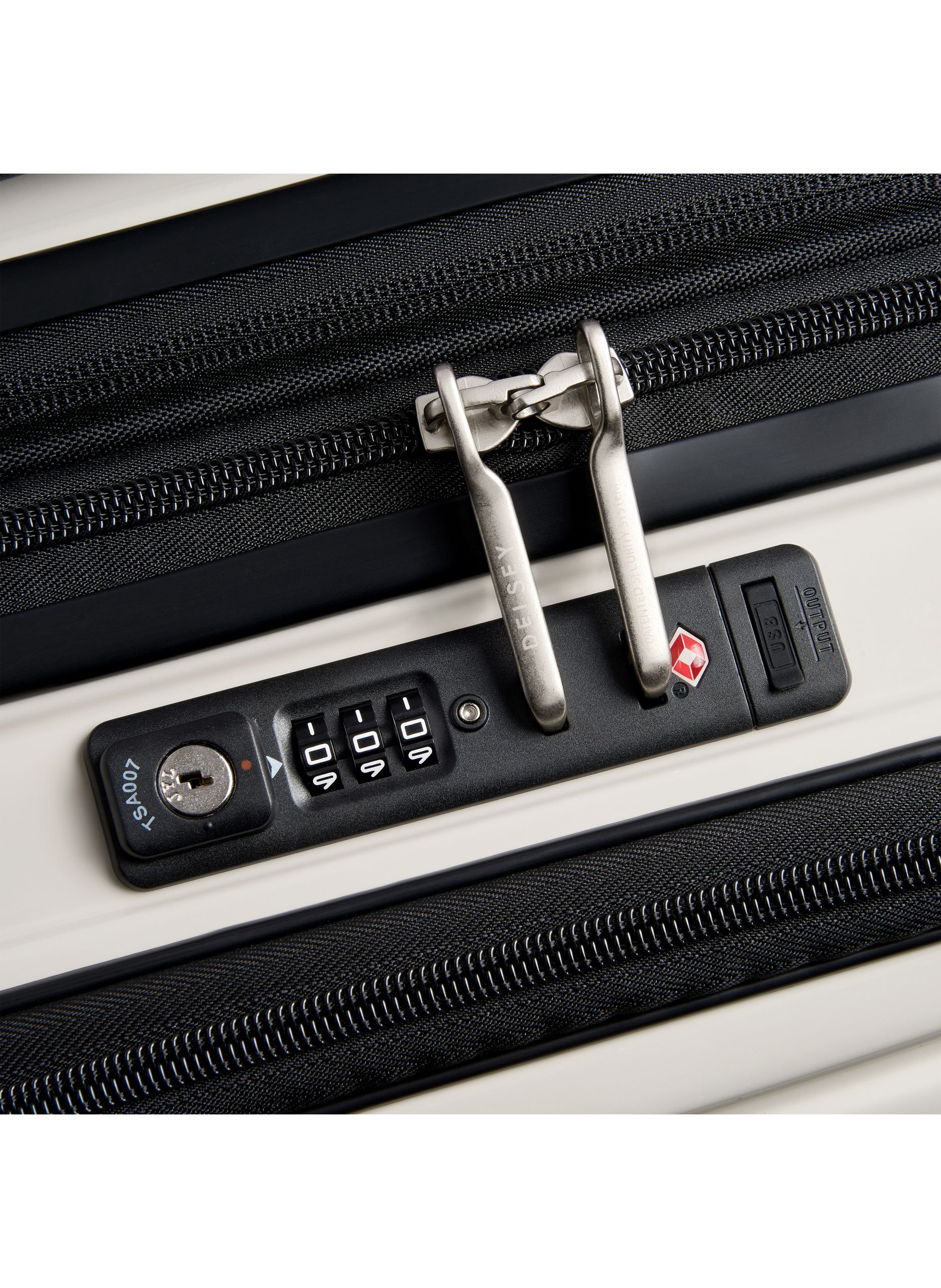 Valise cabine rigide taille s - shadow 5.0 DELSEY PARIS Beige