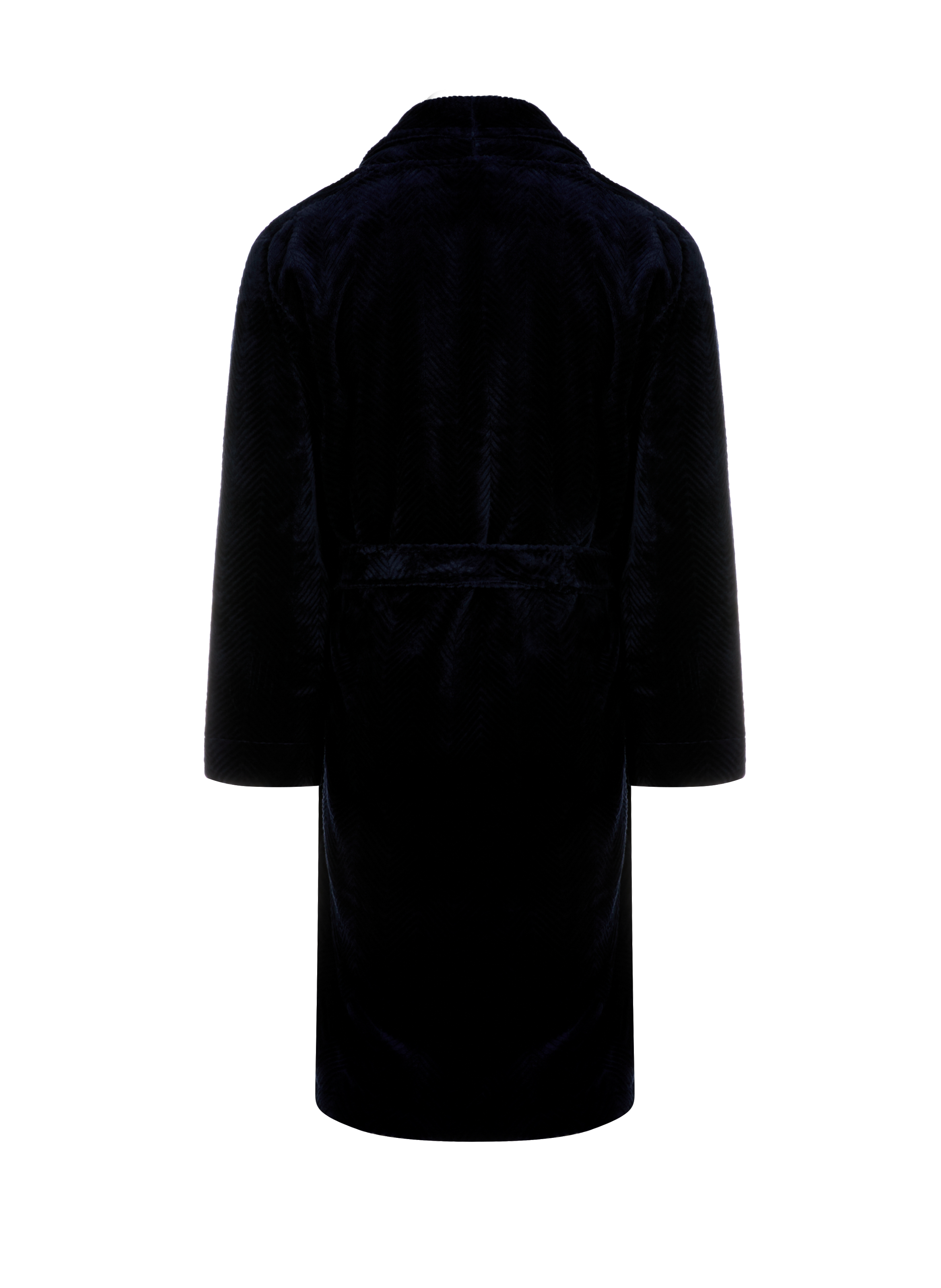 Peignoir côtelé Everest HOM Bleu