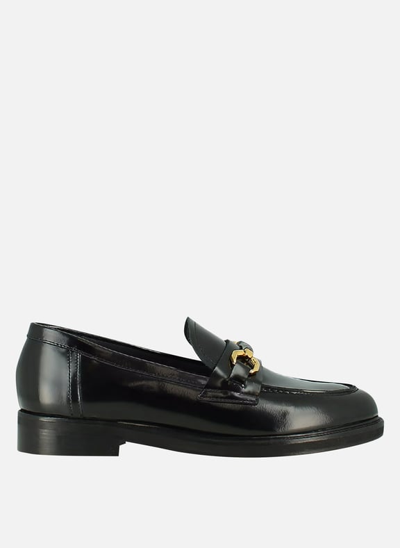 Mocassins en cuir drop Noir by JONAK JONAK Mocassins en cuir drop Noir