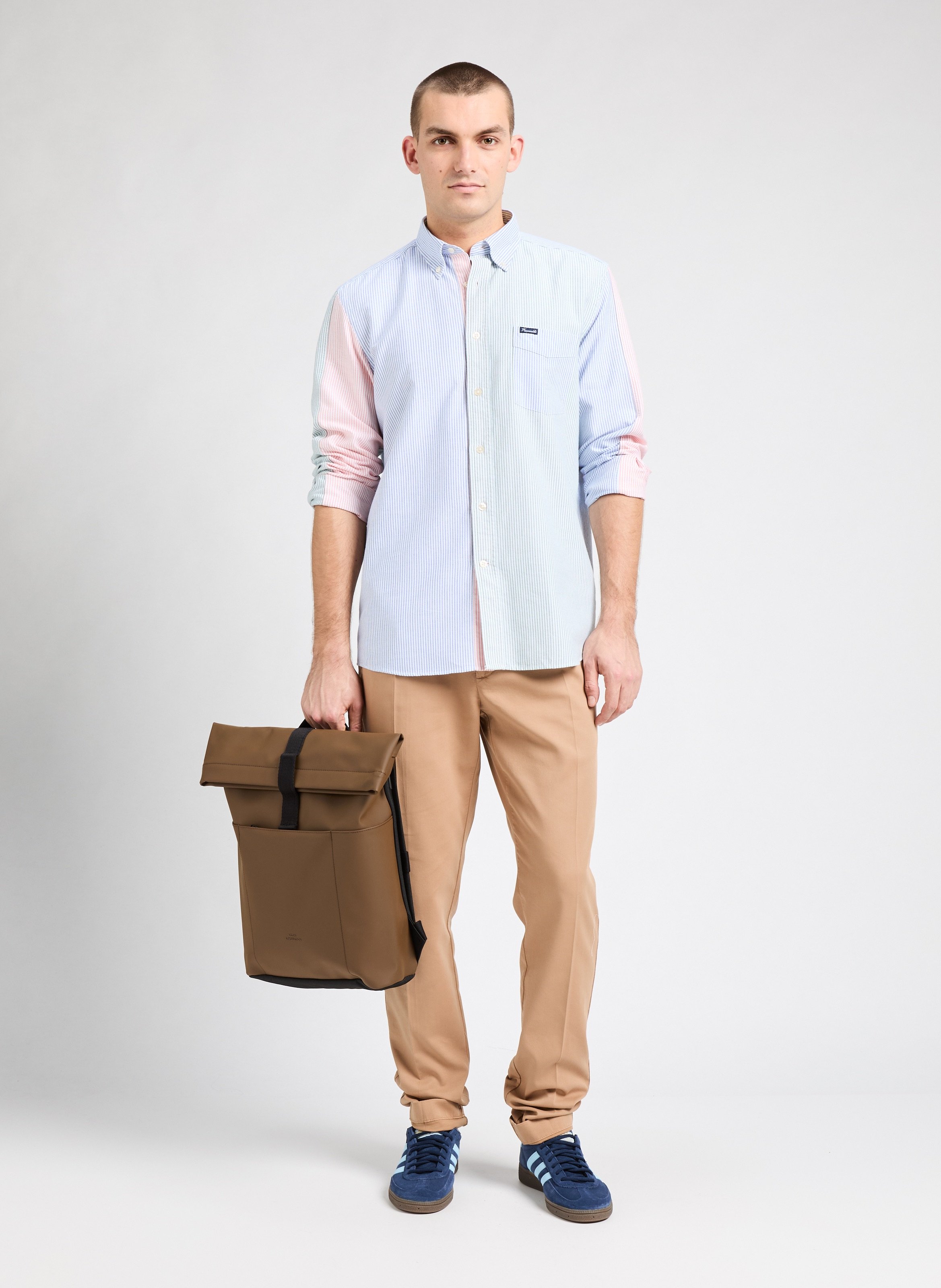 Chemise rayée tricolore FACONNABLE Multicolore