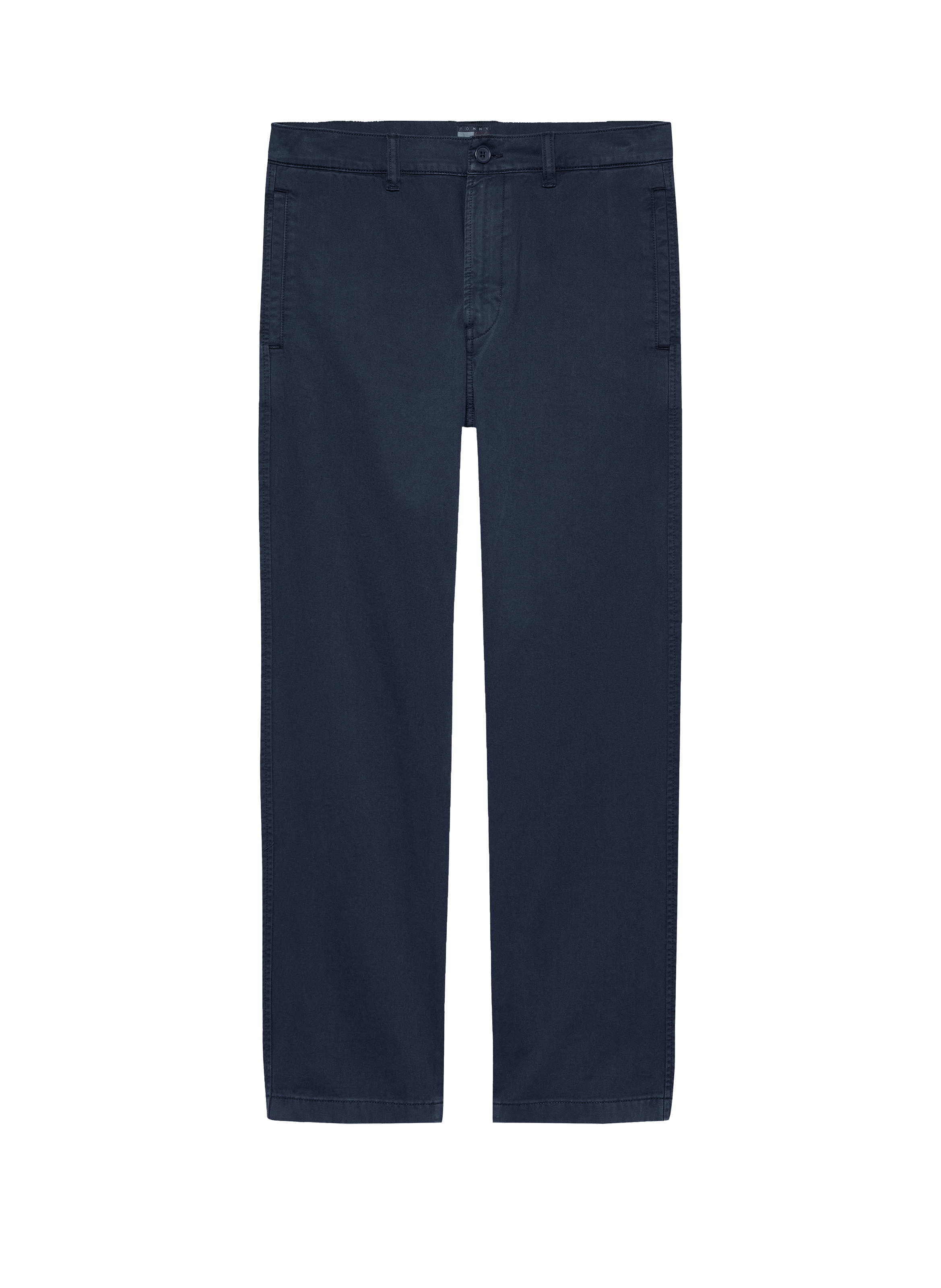 Pantalon chino en coton TOMMY HILFIGER Bleu