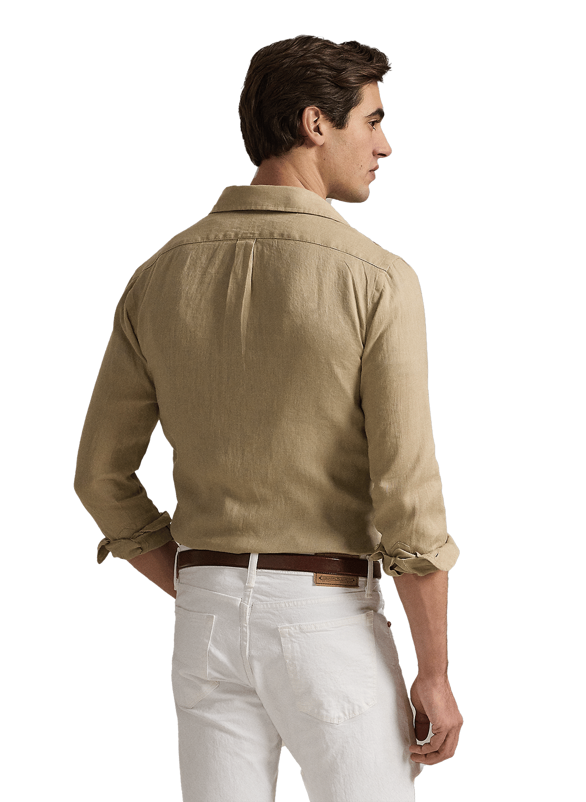 Chemise en lin Beige