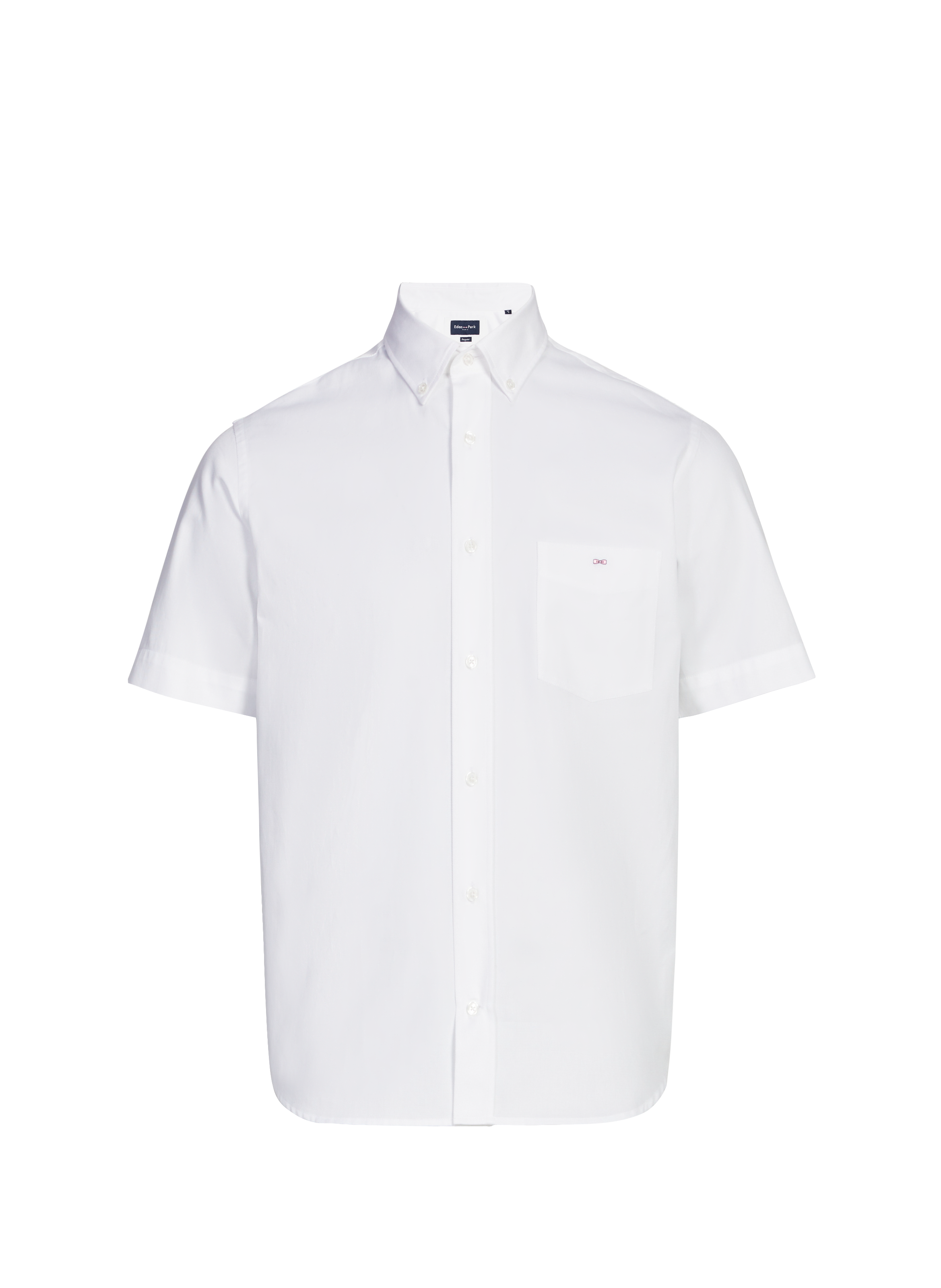 Chemise à col américain en coton EDEN PARK Blanc