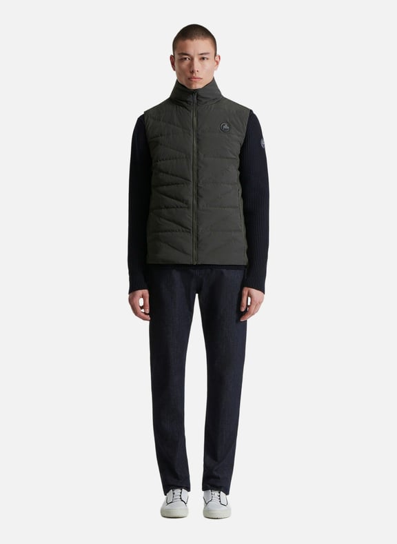 Veste sans manches mauro col montant coupe regular Vert by FUSALP FUSALP Veste sans manches mauro col montant coupe regular Vert