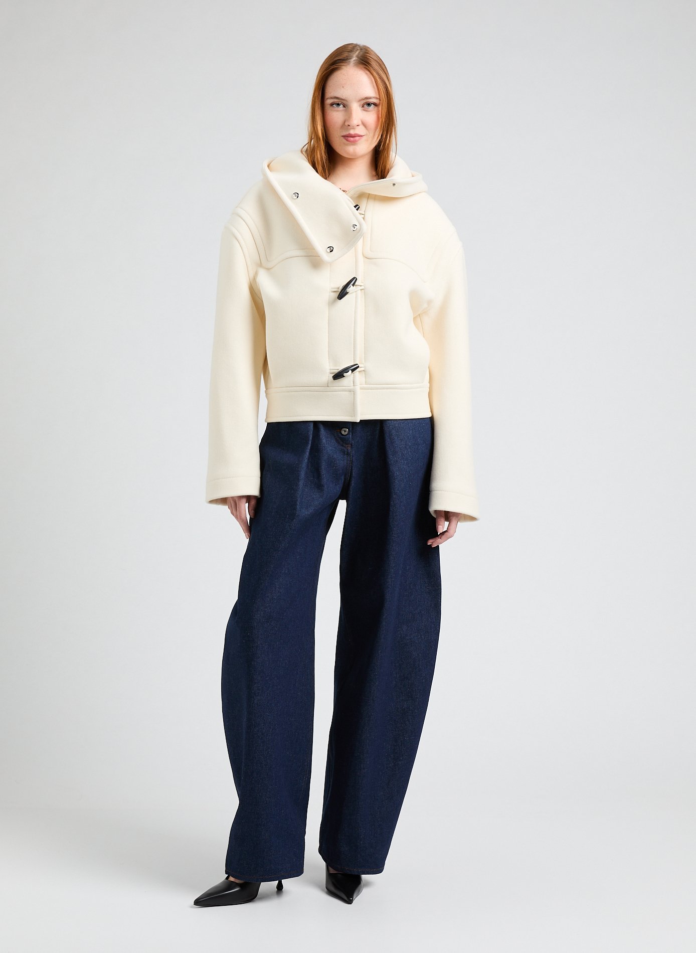 The Cabana wool duffle coat JACQUEMUS White