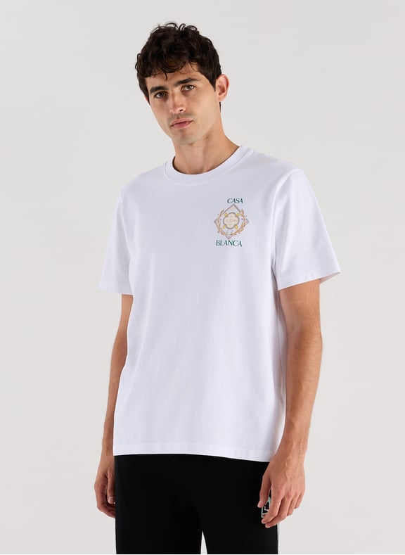 T-shirt en coton Blanc by CASABLANCA PARIS CASABLANCA PARIS T-shirt en coton Blanc