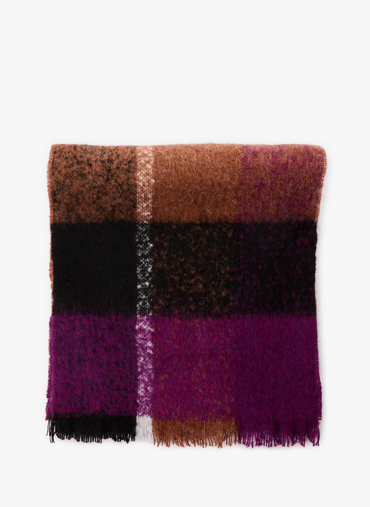 Au Printemps Paris Echarpe À Carreaux Maika In Multi