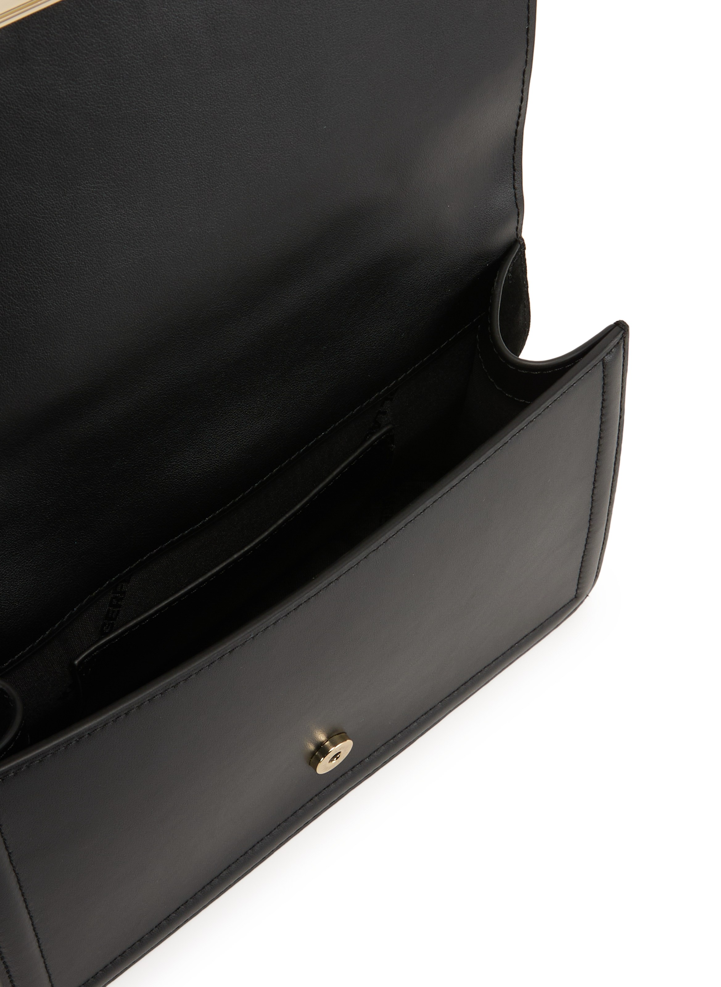 Sac à main K/Nova en cuir  KARL LAGERFELD Noir