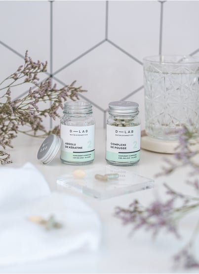 Hair Nutrition Duo - 1 month D-LAB NUTRICOSMETICS Hair Nutrition Duo - 1 month D-LAB NUTRICOSMETICS