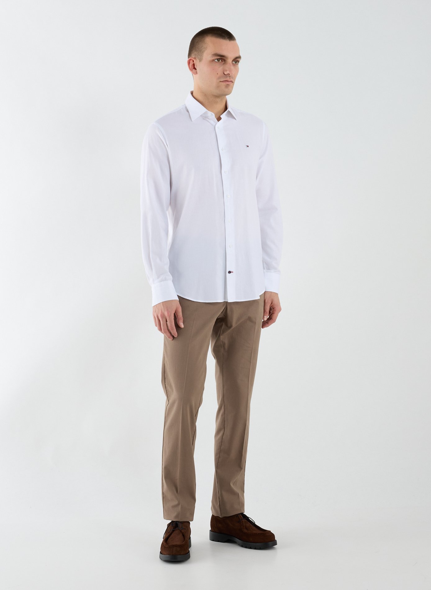 Slim-fit chino HACKETT Brown