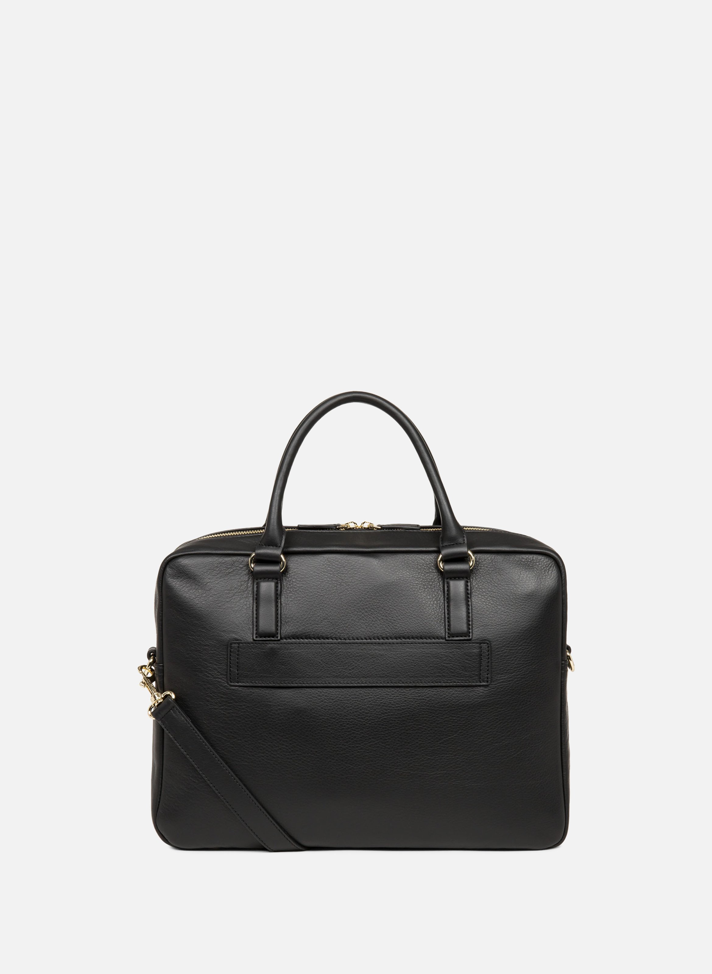 Portfolio document holder bag - Mademoiselle Business LANCASTER Black