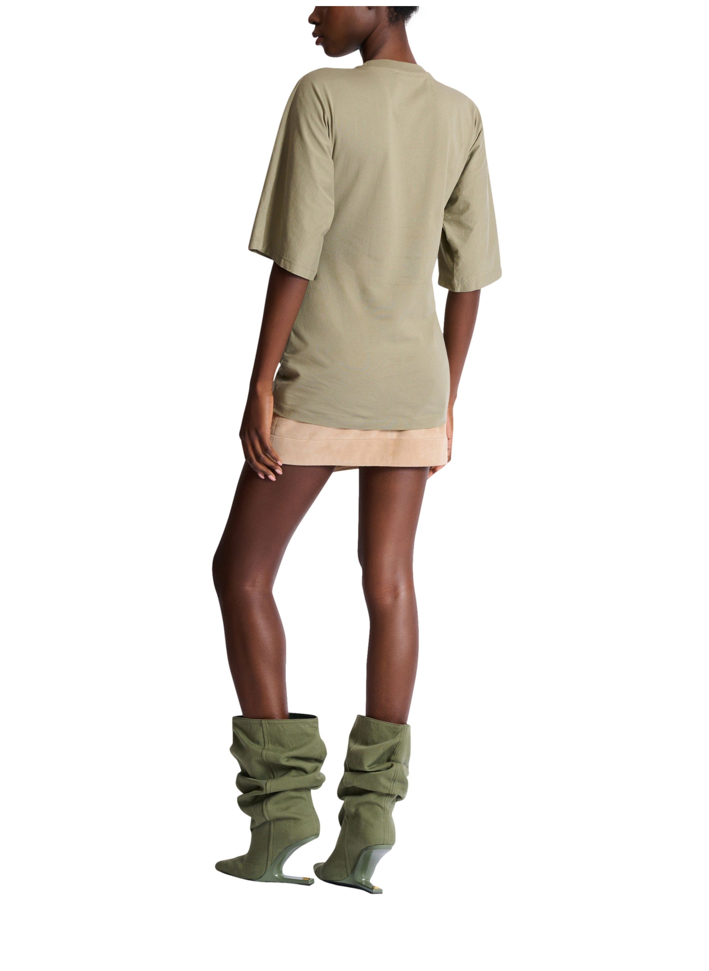 T-shirt imprimé balmain club BALMAIN Vert
