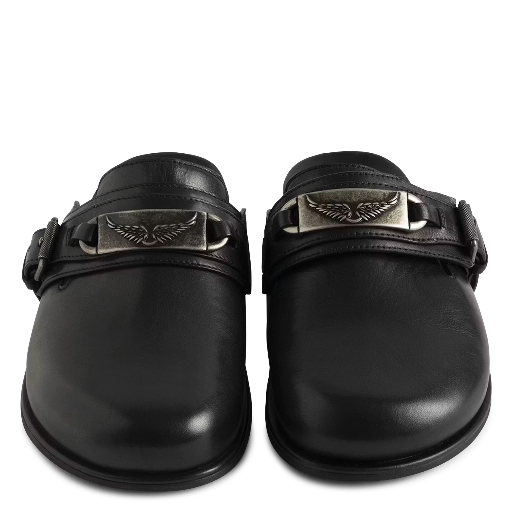 Mules en cuir angie ZADIG&VOLTAIRE Noir