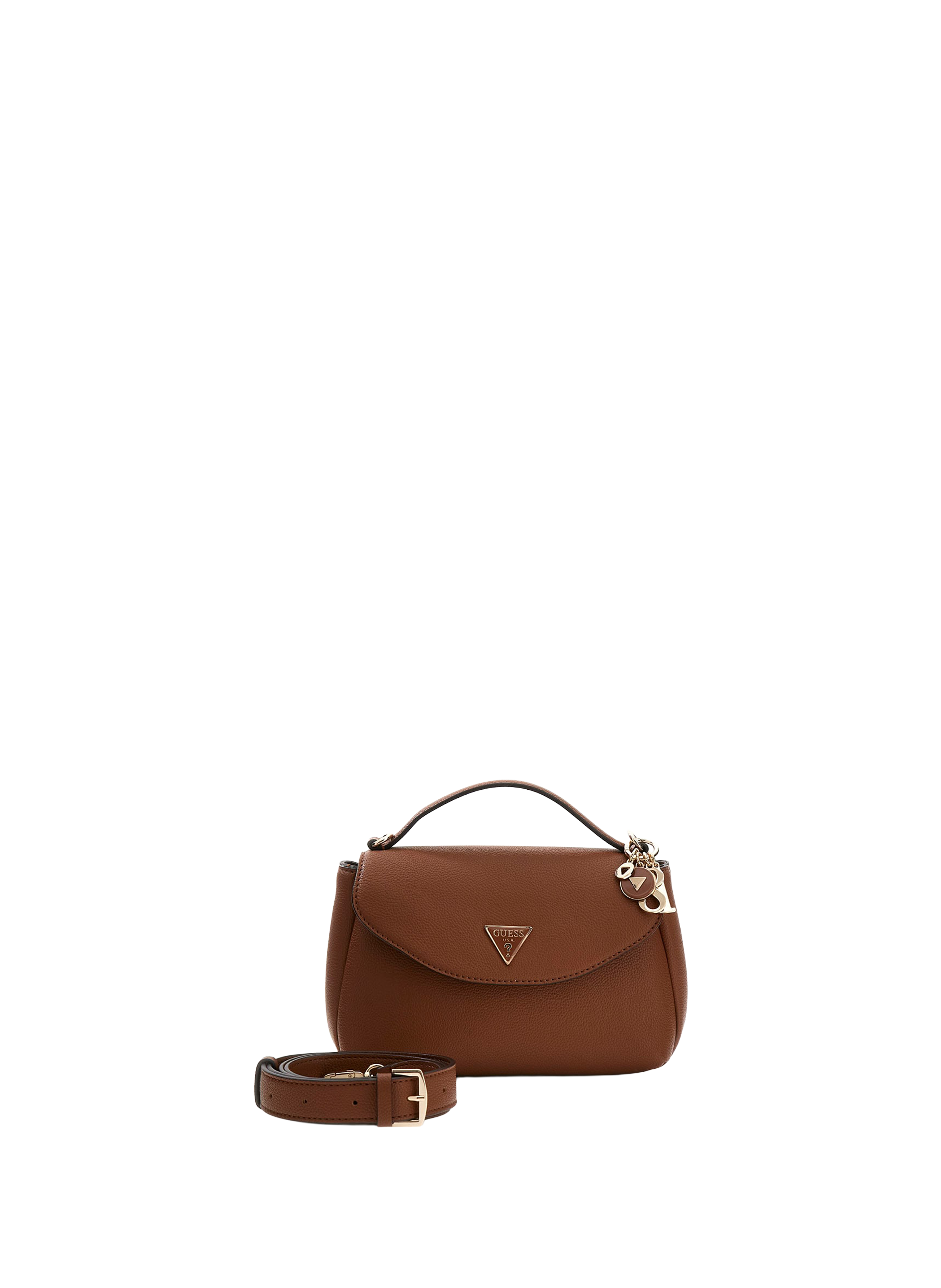Sac bandoulière Evie GUESS Marron