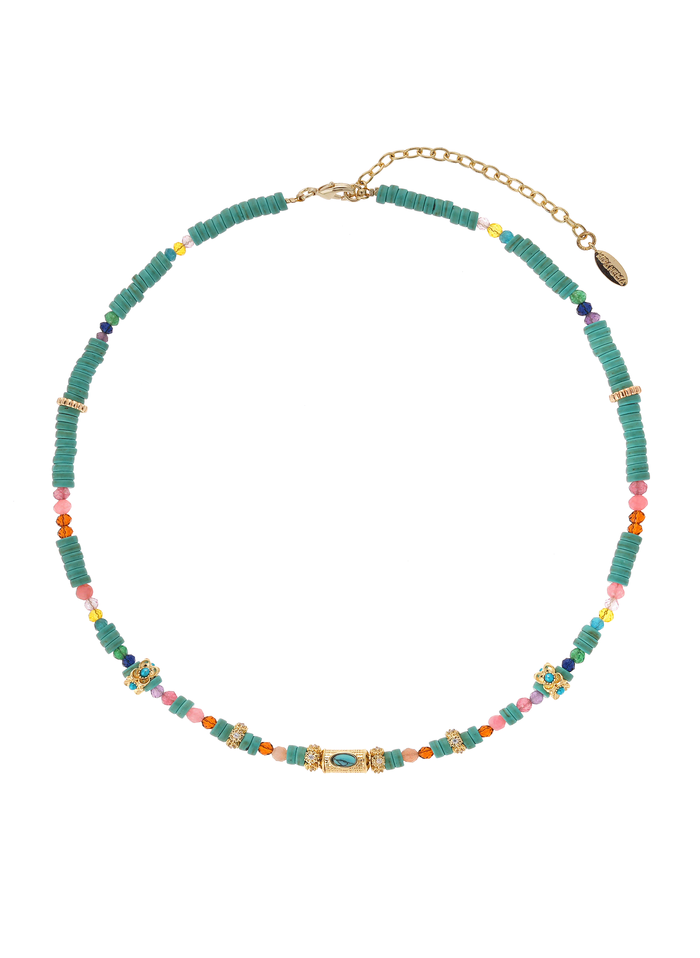 Collier de perles galilea HIPANEMA Bleu