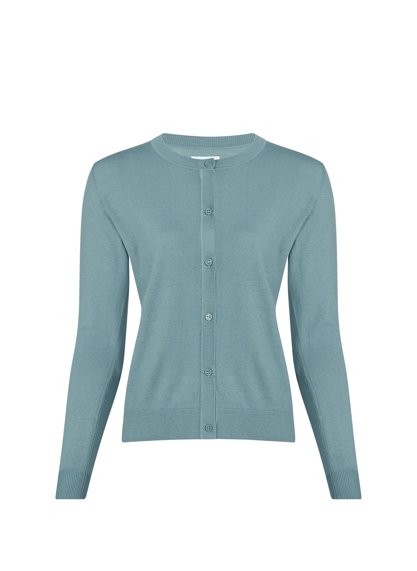 Cardigan droit Acad en laine mérinos AU PRINTEMPS PARIS Vert