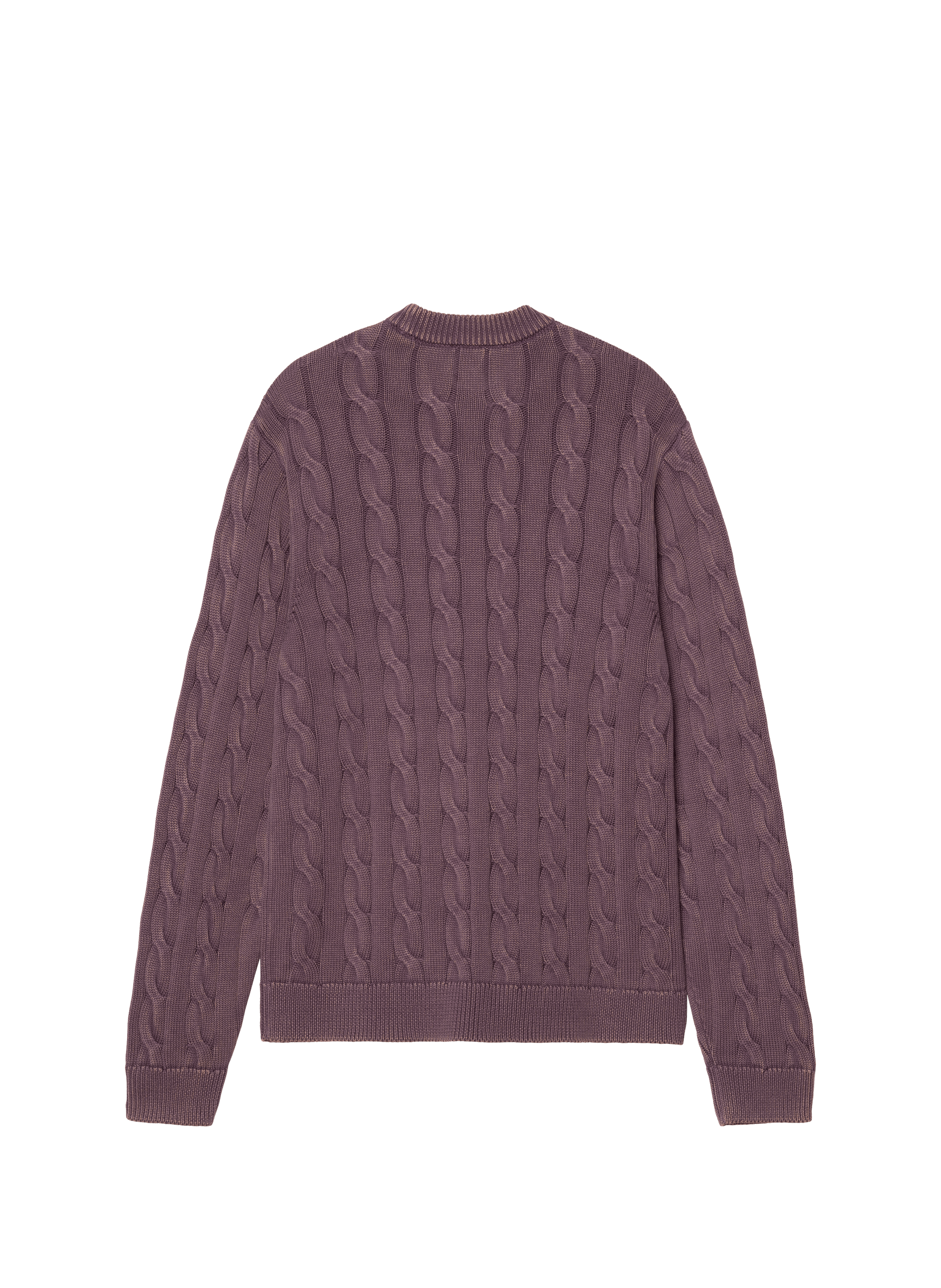 Pull en maille tressée CARHARTT WIP Violet