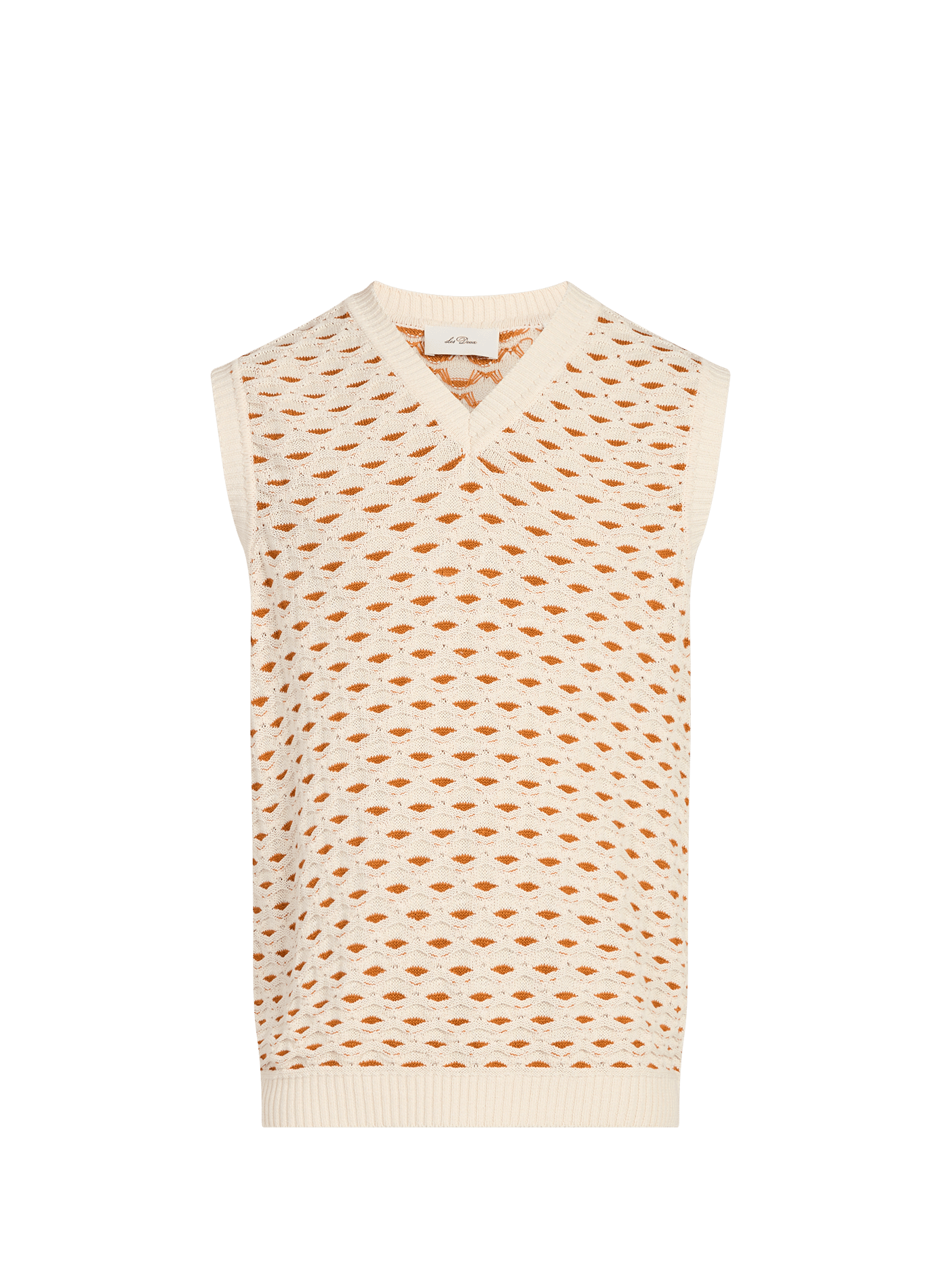 Gilet Esmay sans manches en coton mélangé LES DEUX Beige