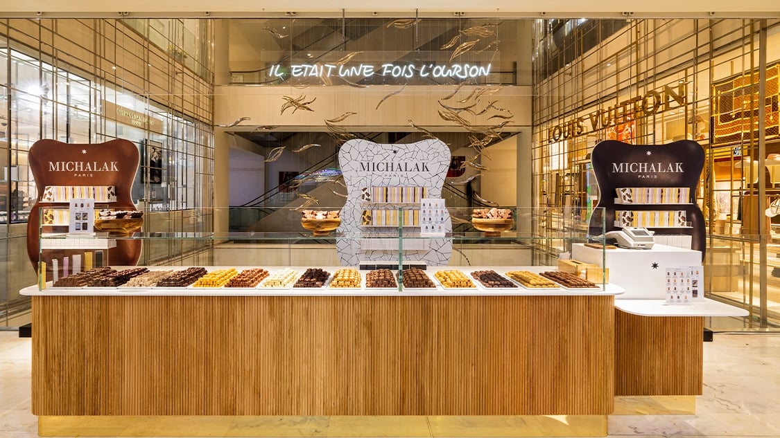 oursons michalak pop up printemps haussmann