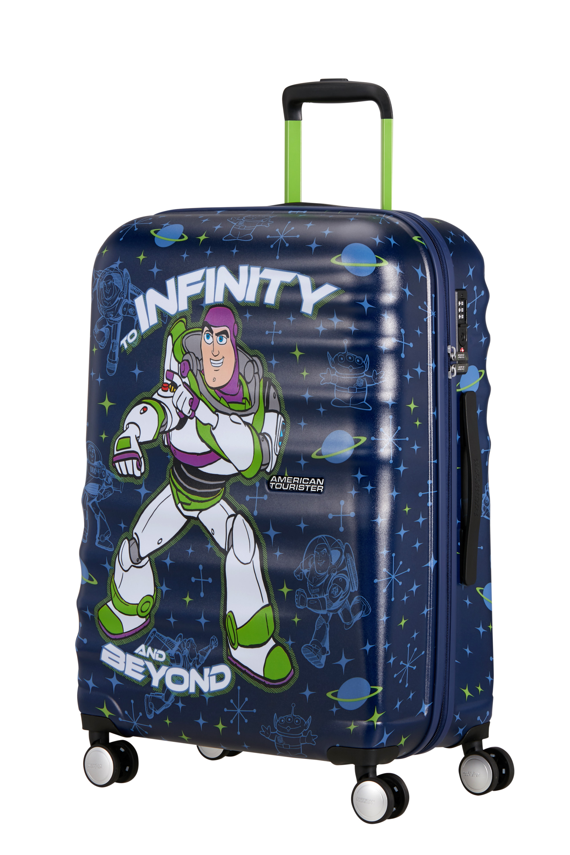 Wavebreaker disney valise 4 roues taille m AMERICAN TOURISTER Noir