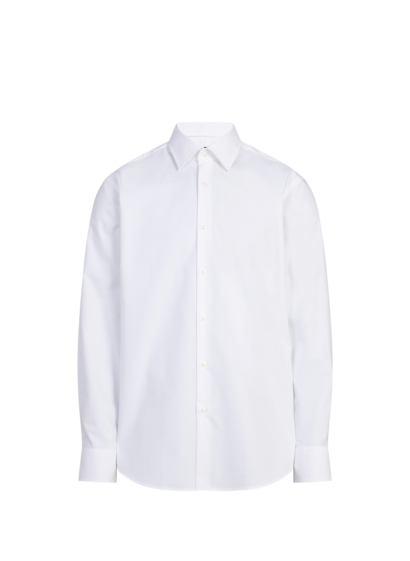 Chemise Joe unie en coton mélangé BOSS Blanc