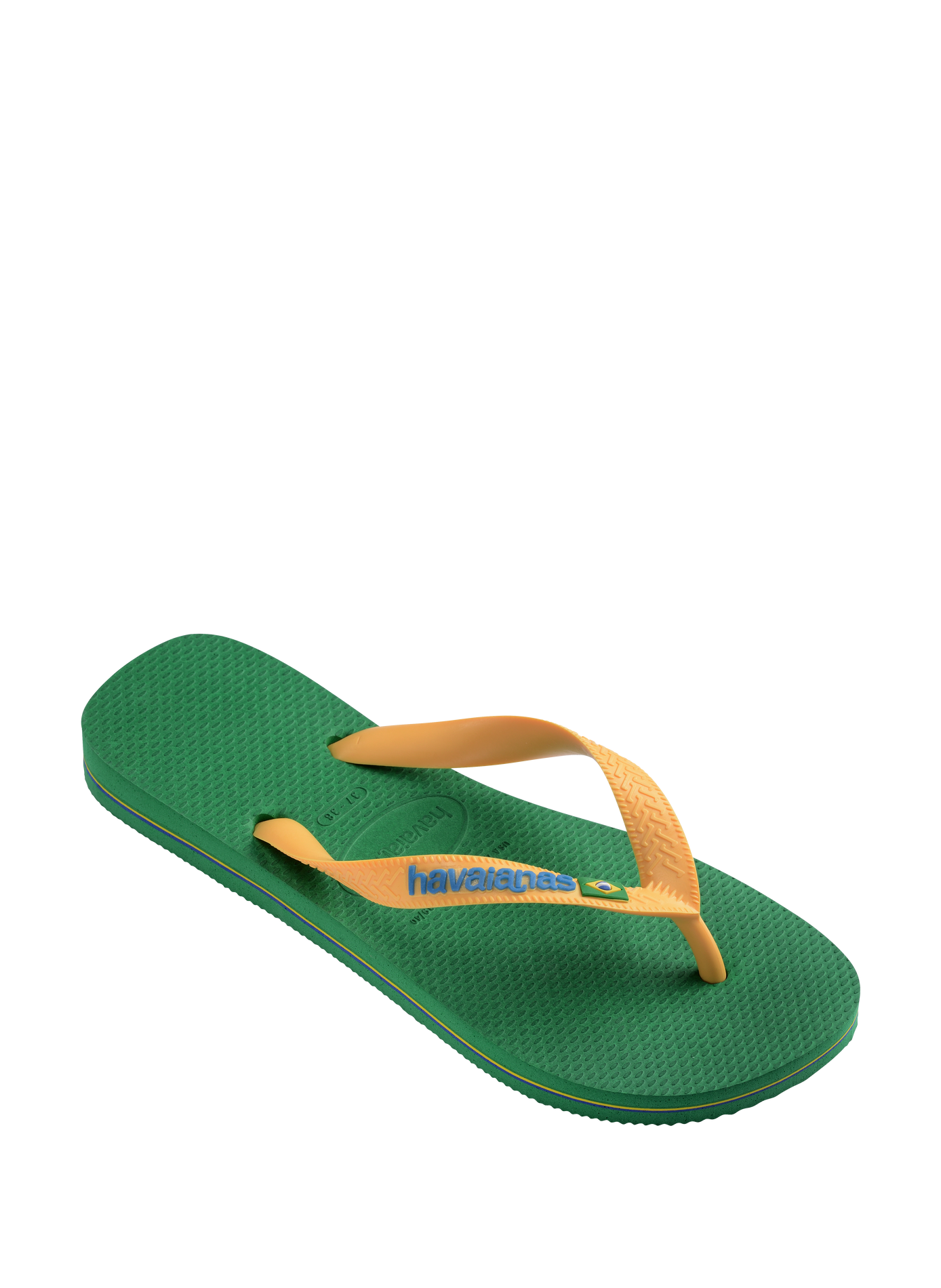 Tongs bicolores HAVAIANAS Vert