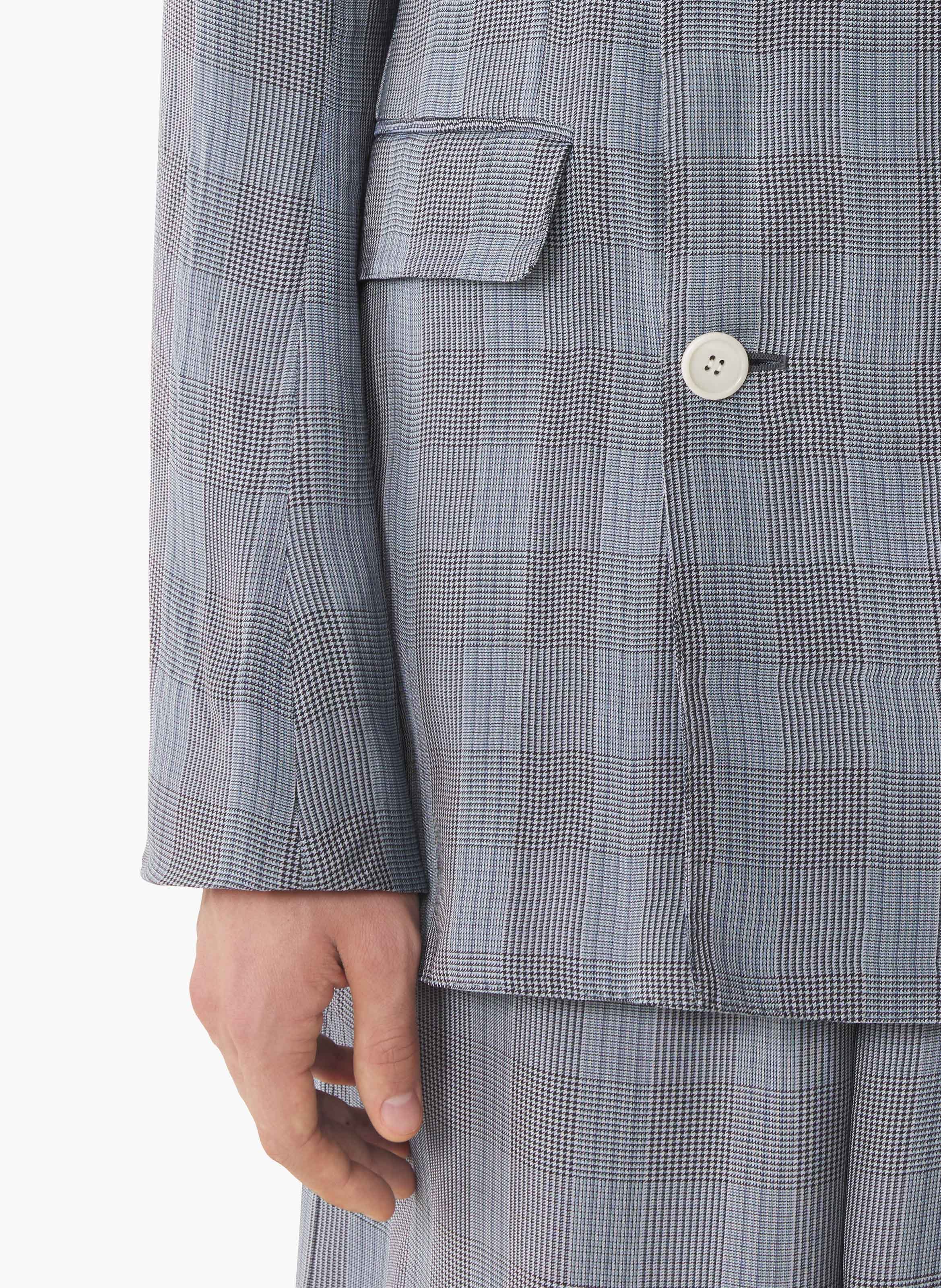 Veste croisée en viscose LANVIN Bleu