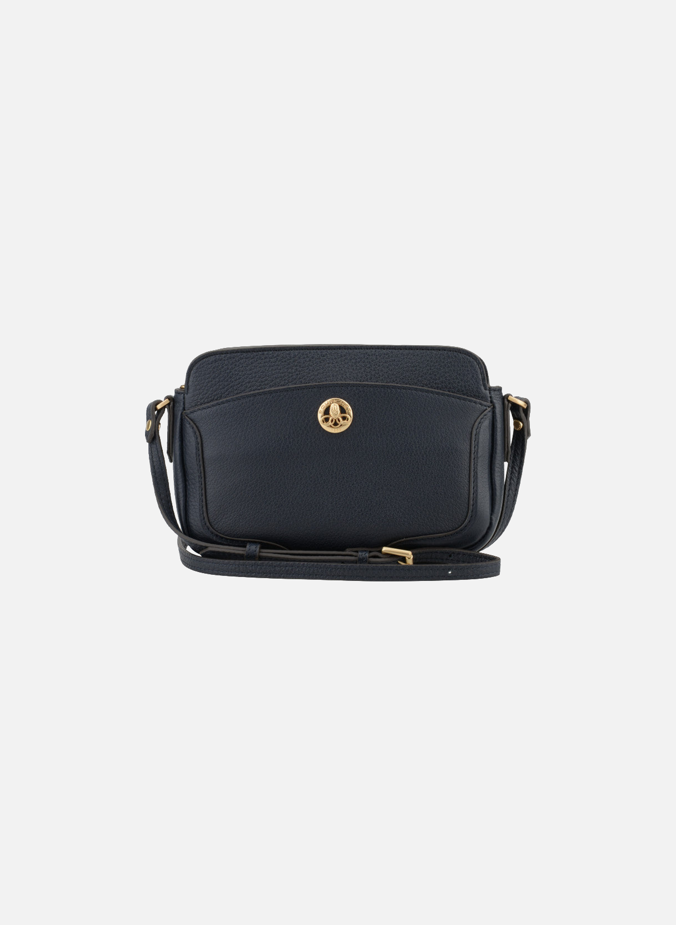 Image | sac cabas en cuir de vachette POURCHET Bleu