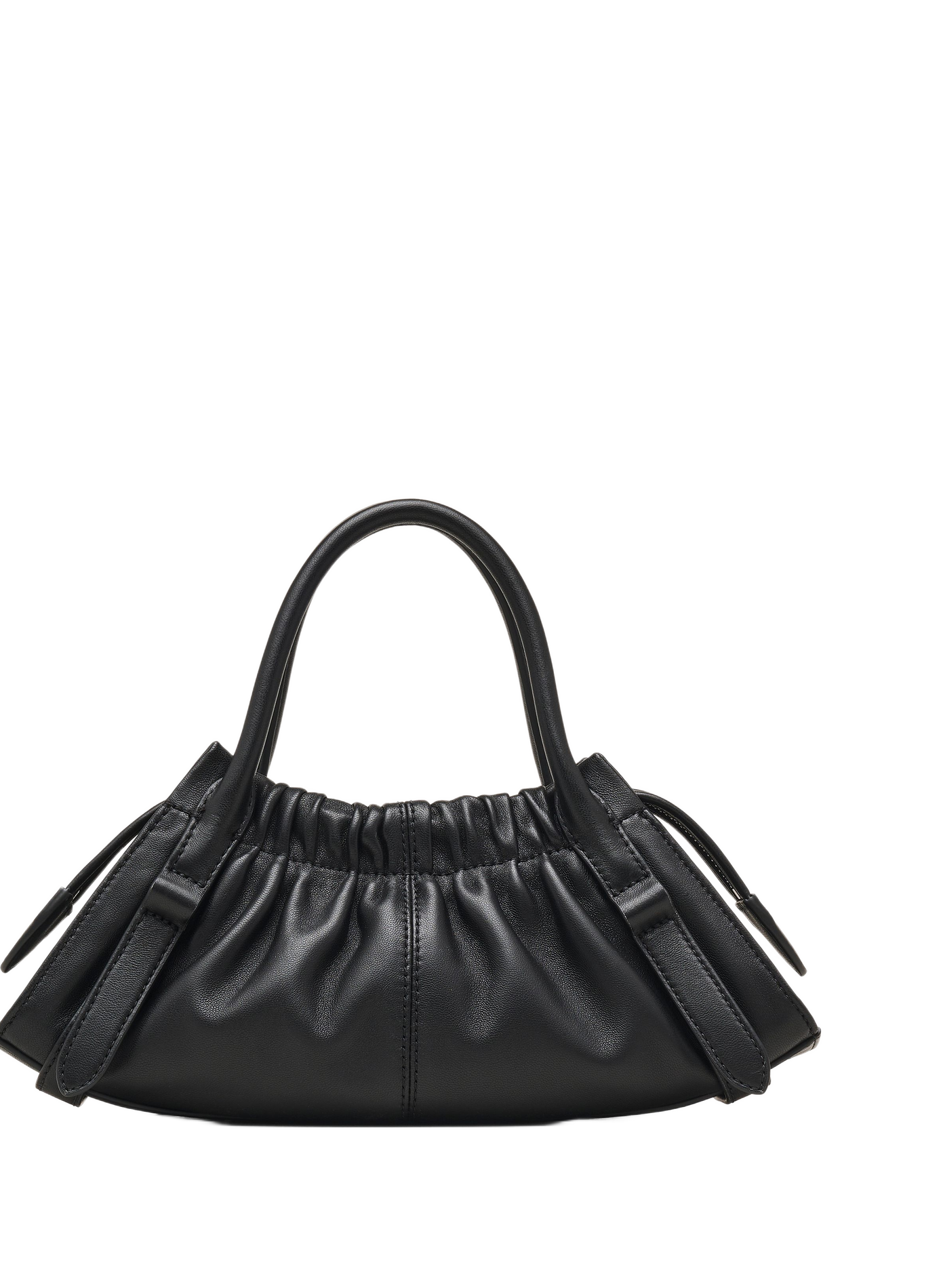 Sac The Cristina Small Satchel en cuir MARC JACOBS Noir