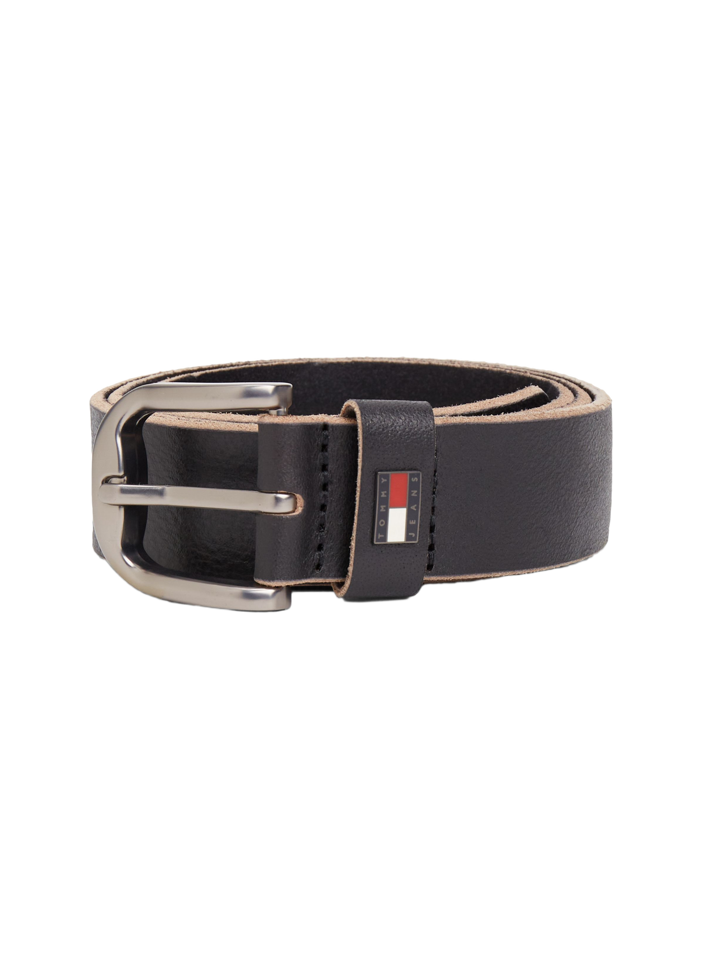 Leather belt  TOMMY HILFIGER Black