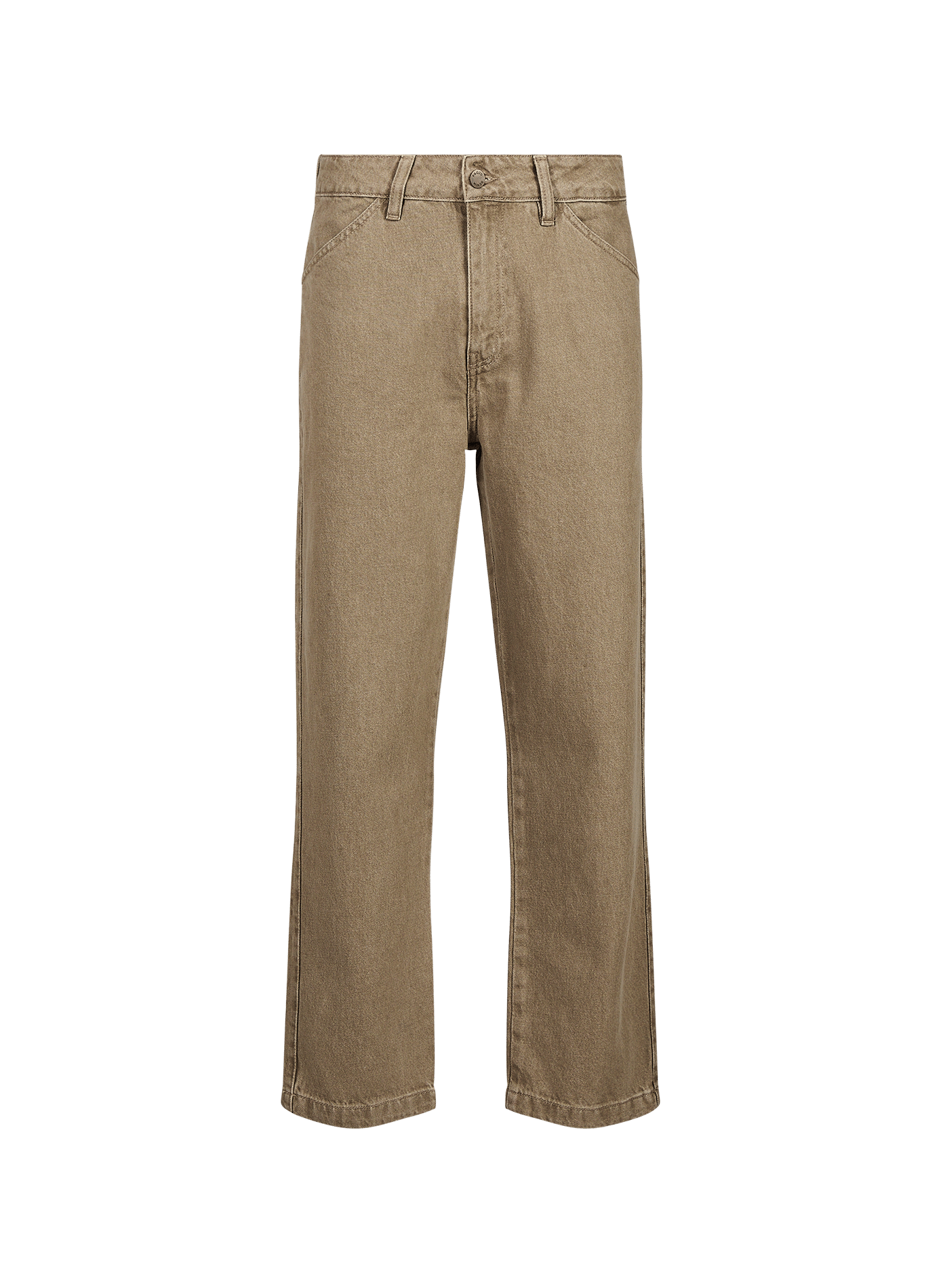 Jean en coton FAGUO Beige