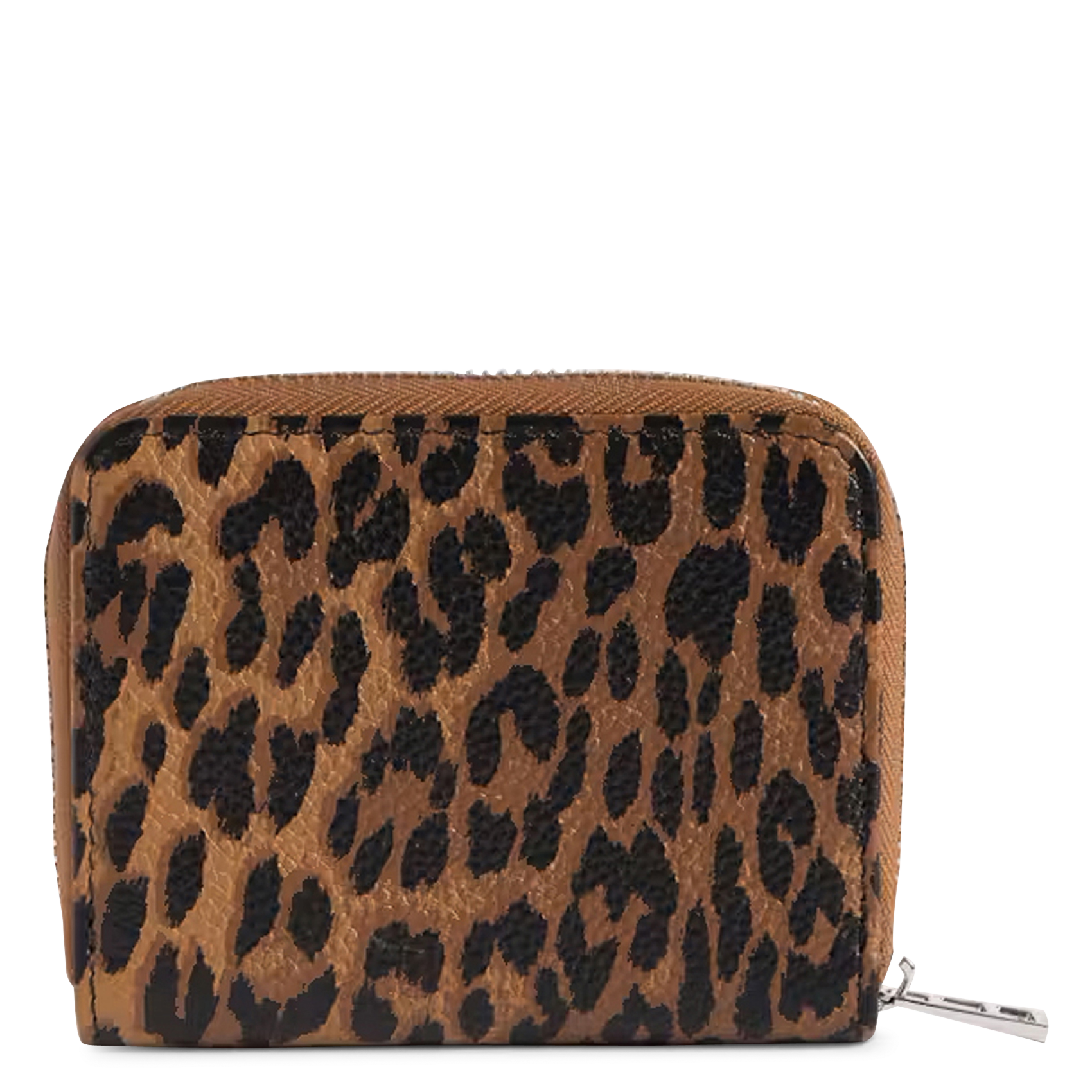Luipaardleren miniportemonnee zv ZADIG&VOLTAIRE Bruin