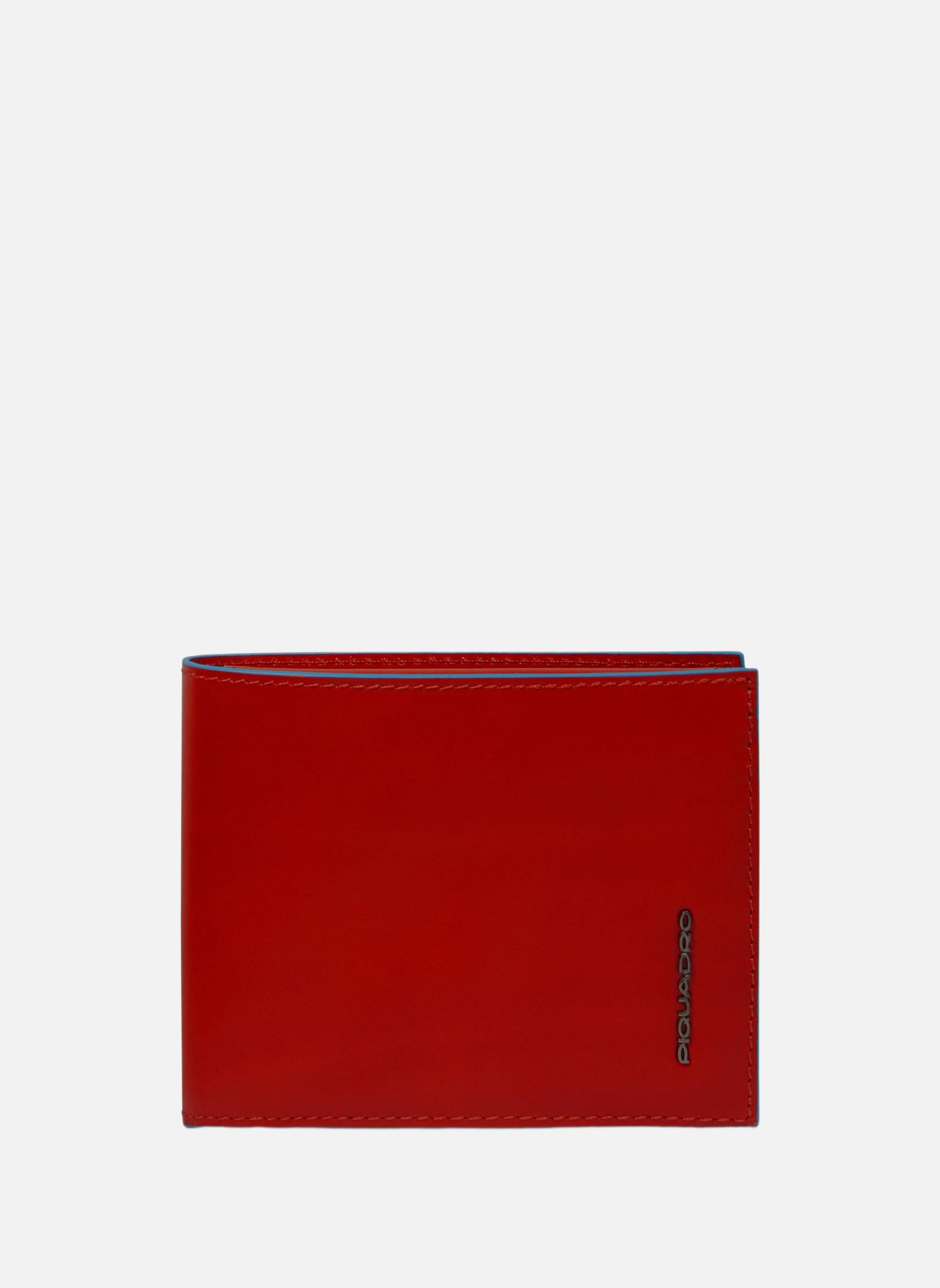 Portefeuille homme en cuir avec porte-cni PIQUADRO Marron