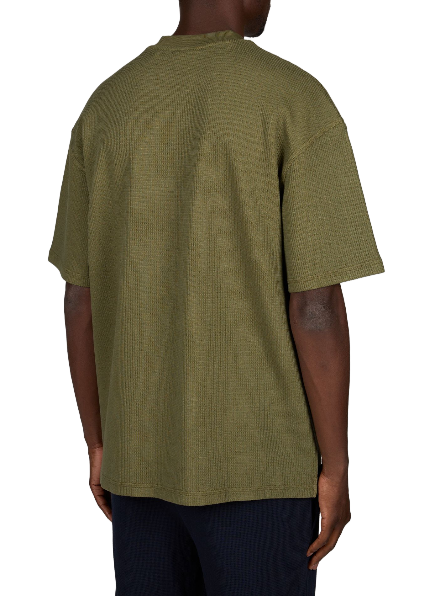 T-Shirt aus Mischbaumwolle HUGO BLUE Grun