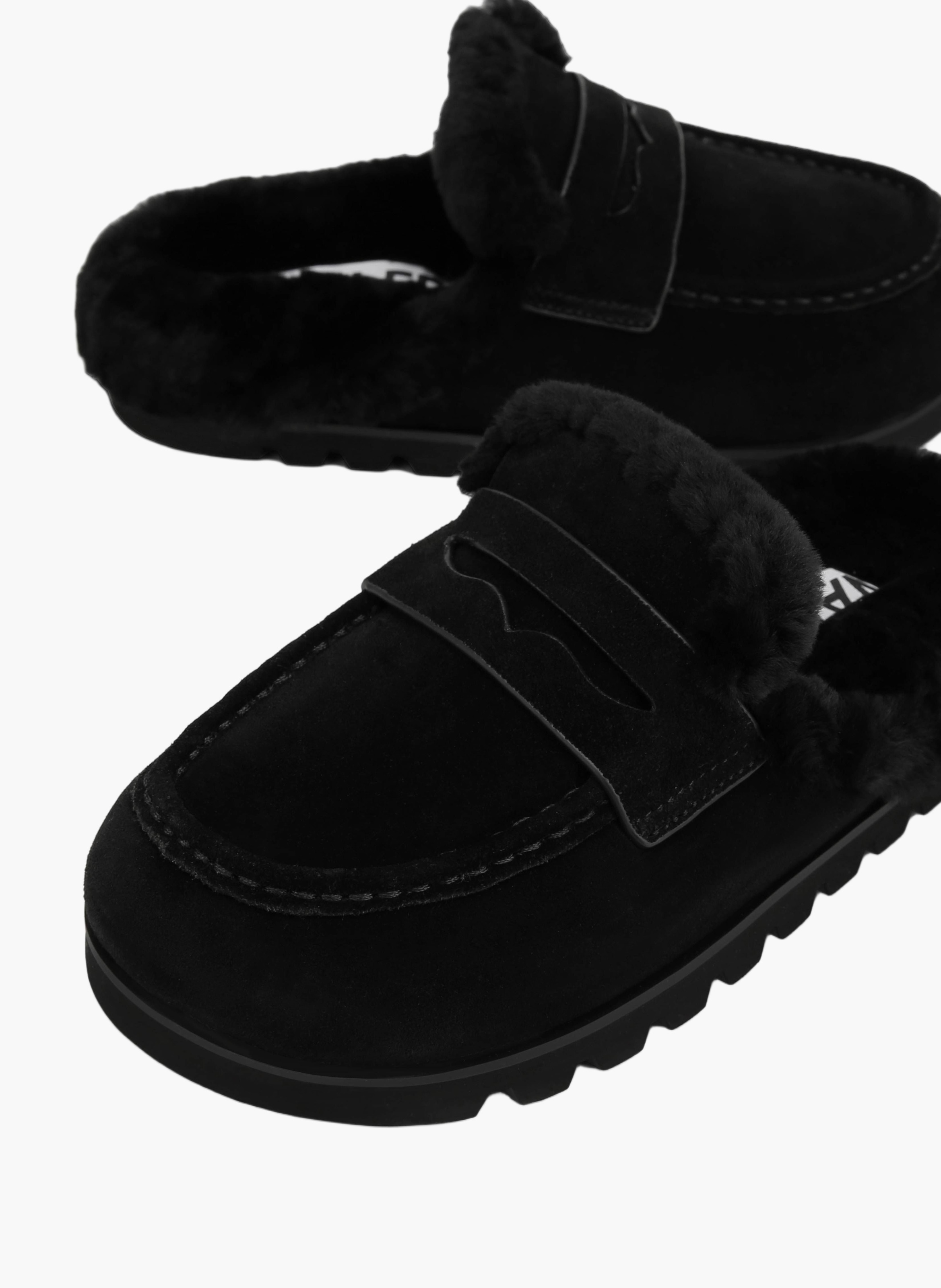 Mules corded NAKED WOLFE Noir