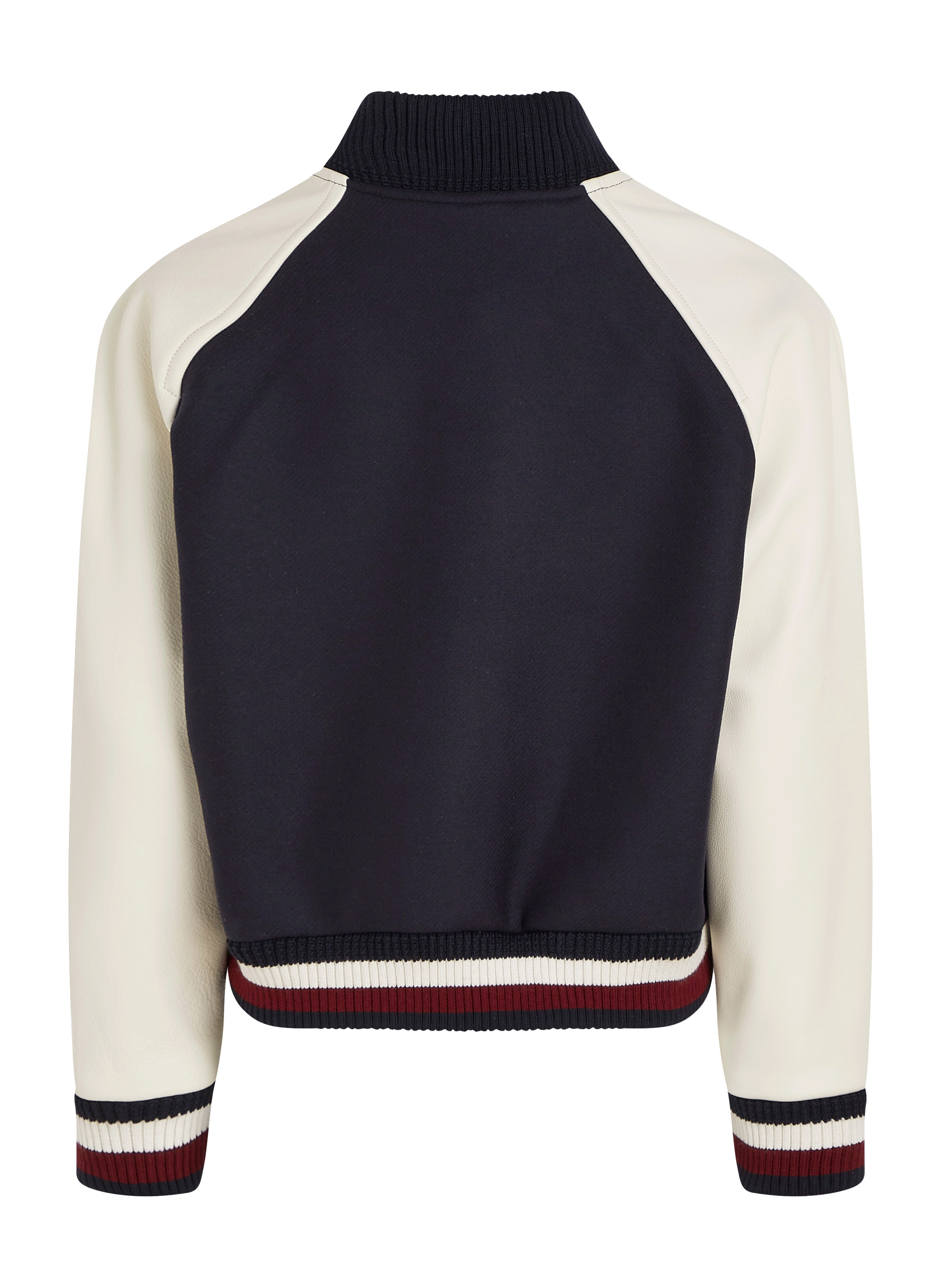 Bomber en laine mélangée