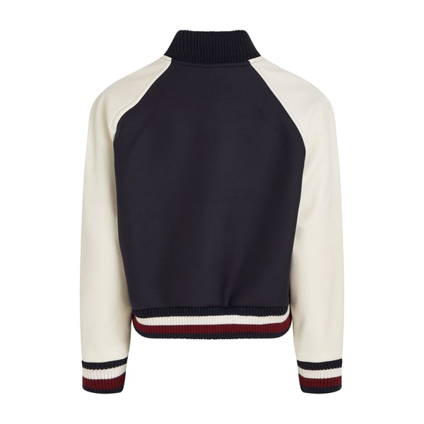 Bomber en laine mélangée