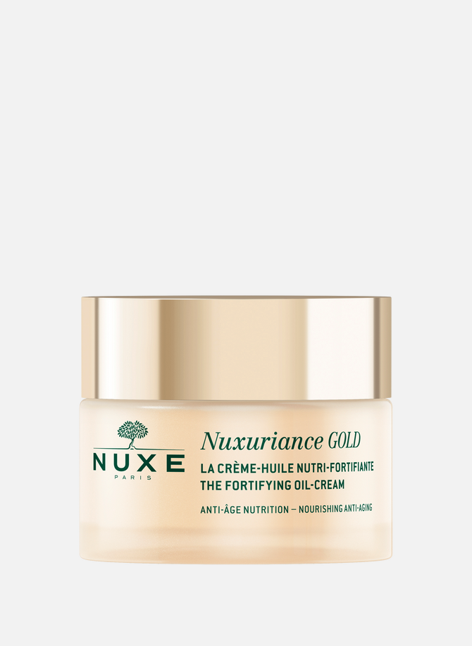 The nutri-fortifying oil cream, nuxuriance gold NUXE