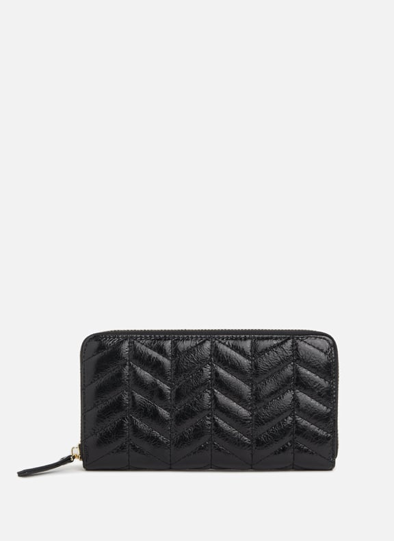 Leather wallet Black by SAISON 1865 SAISON 1865 Leather wallet Black