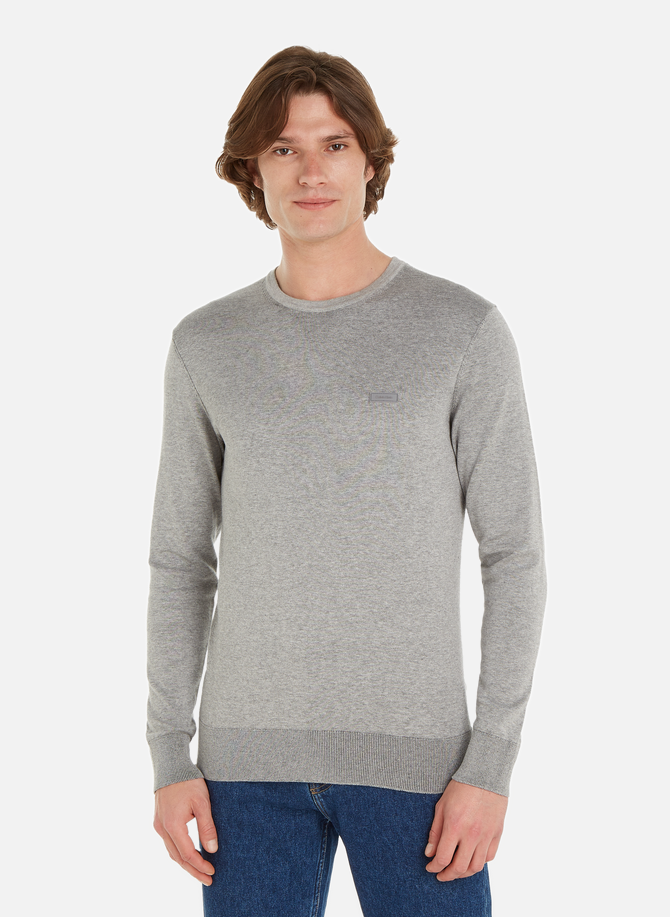 CALVIN KLEIN cotton and silk sweater