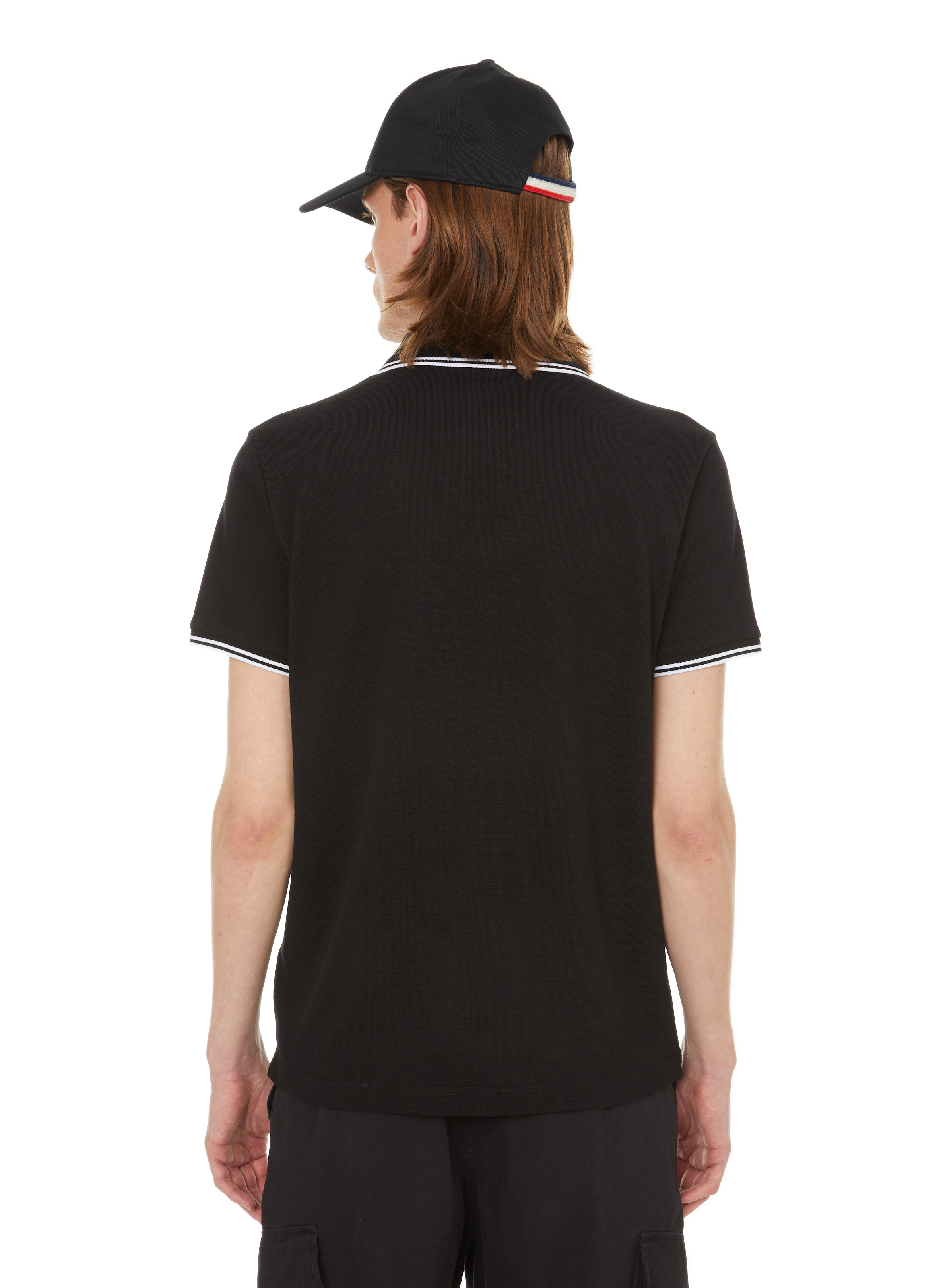 Givenchy address band slim cotton Polo shirt MONCLER Grey