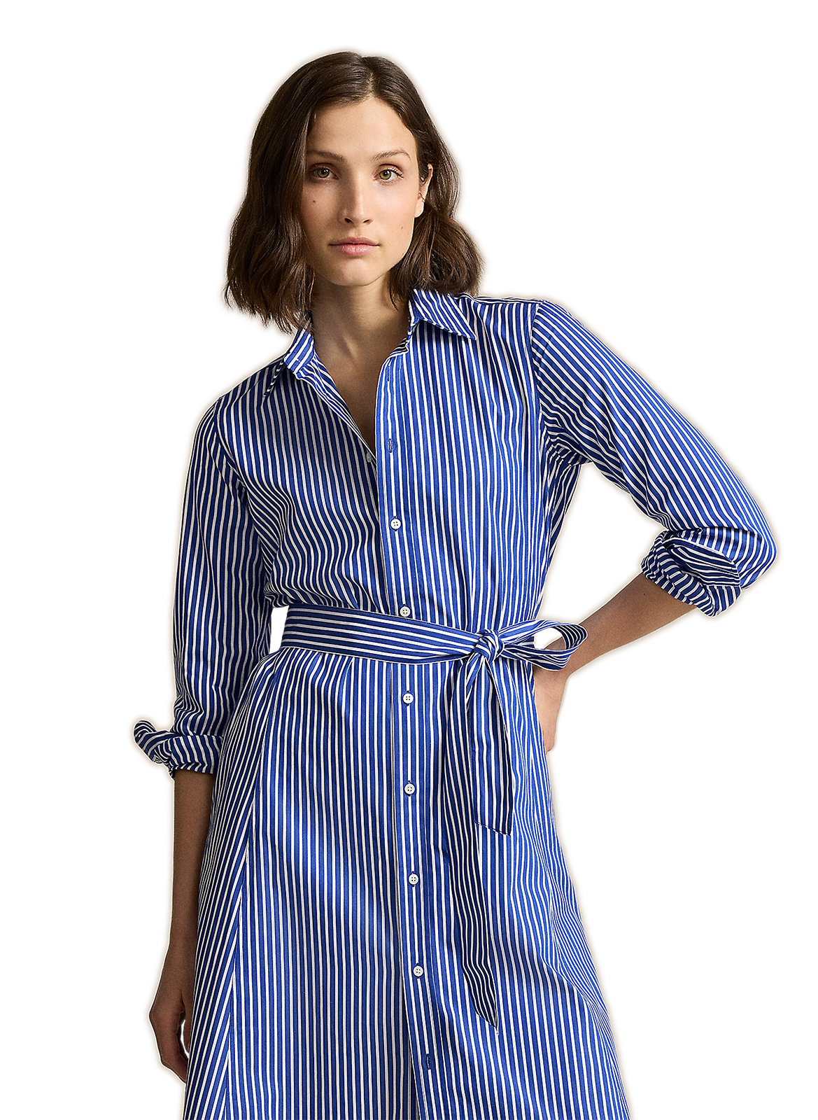 Striped Maxi Dress POLO RALPH LAUREN Blue