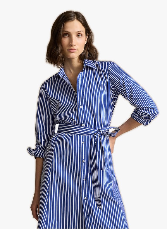 Striped Maxi Dress | Blue by POLO RALPH LAUREN Striped Maxi Dress Blue